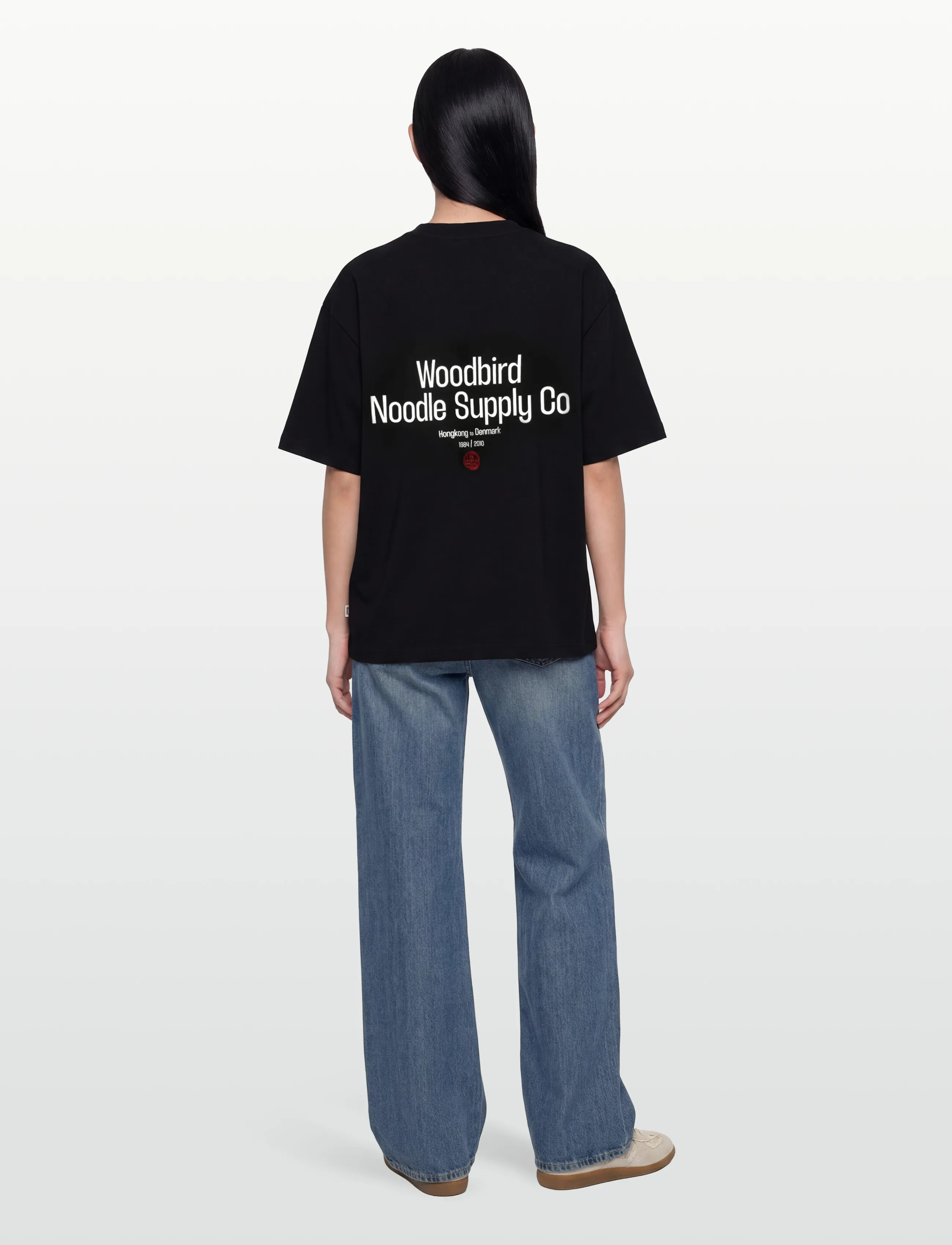 Woodbird - WBBalo Supply Tee - t-shirts - black - 4