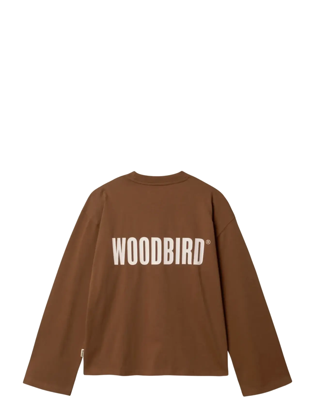 Woodbird - WBJoul L/S WB Tee - langærmede toppe - mid brown - 1