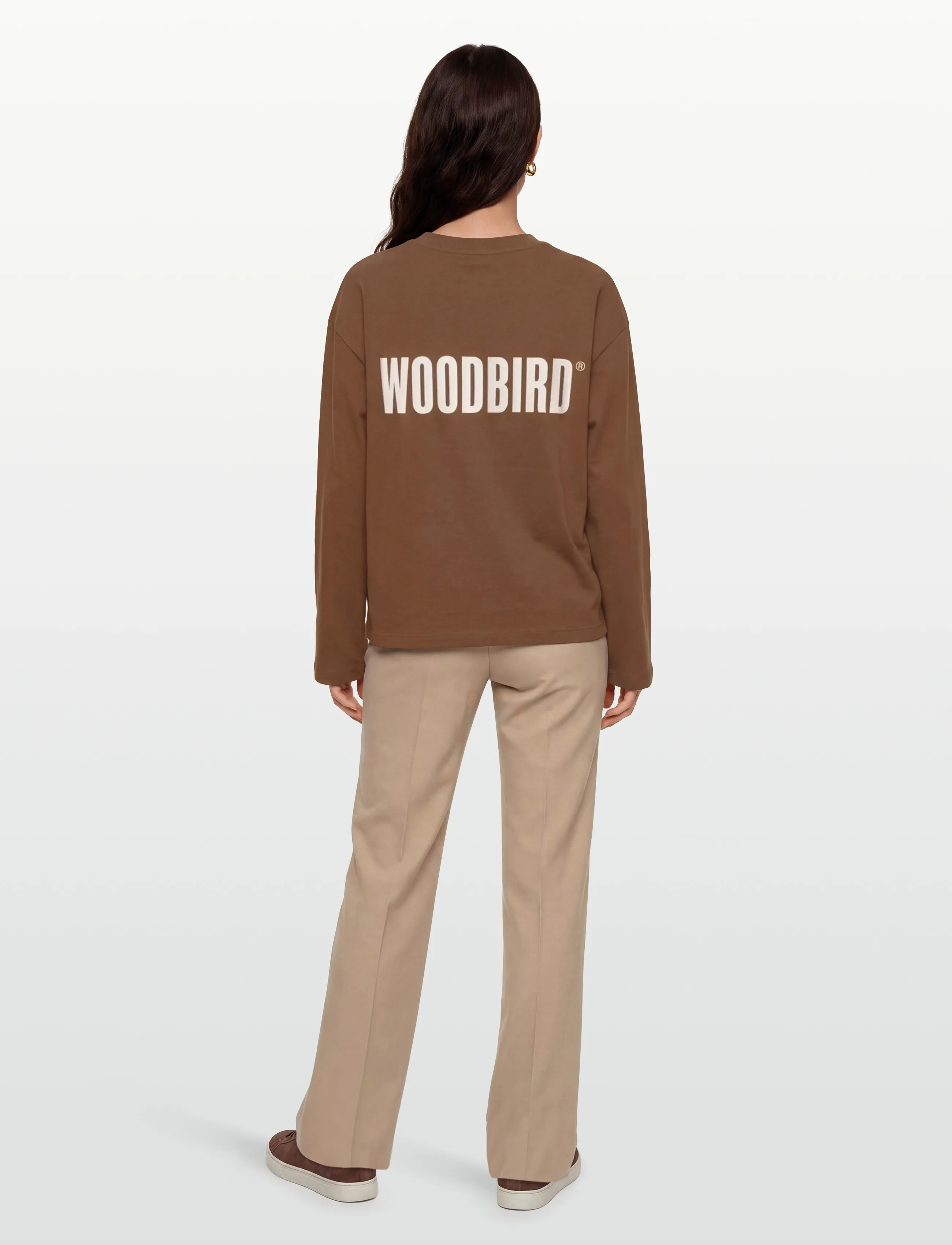 Woodbird - WBJoul L/S WB Tee - pikkade varrukatega alussärgid - mid brown - 4