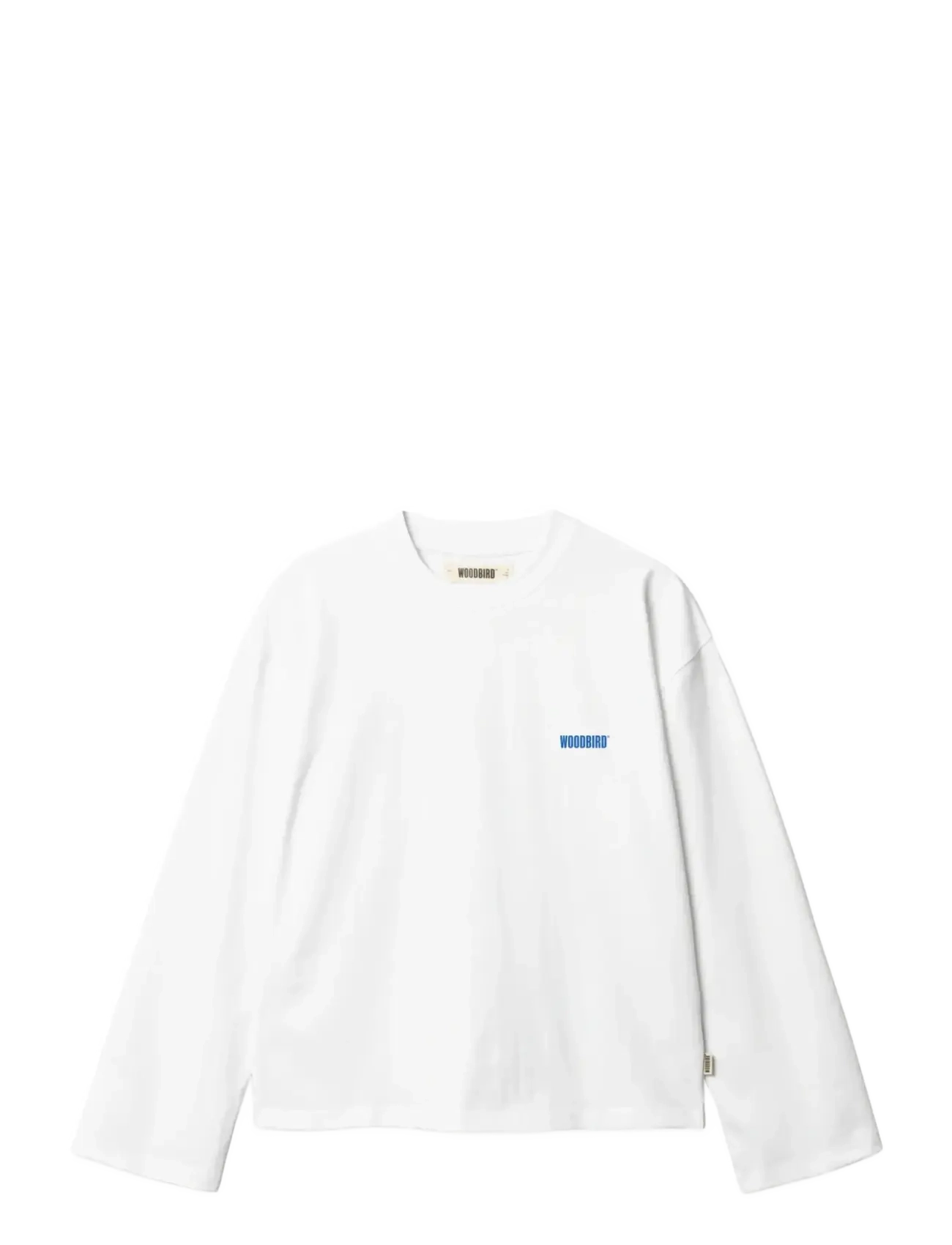 Woodbird WBJoul L/S WB Tee - Vaatetus - WHITE / white