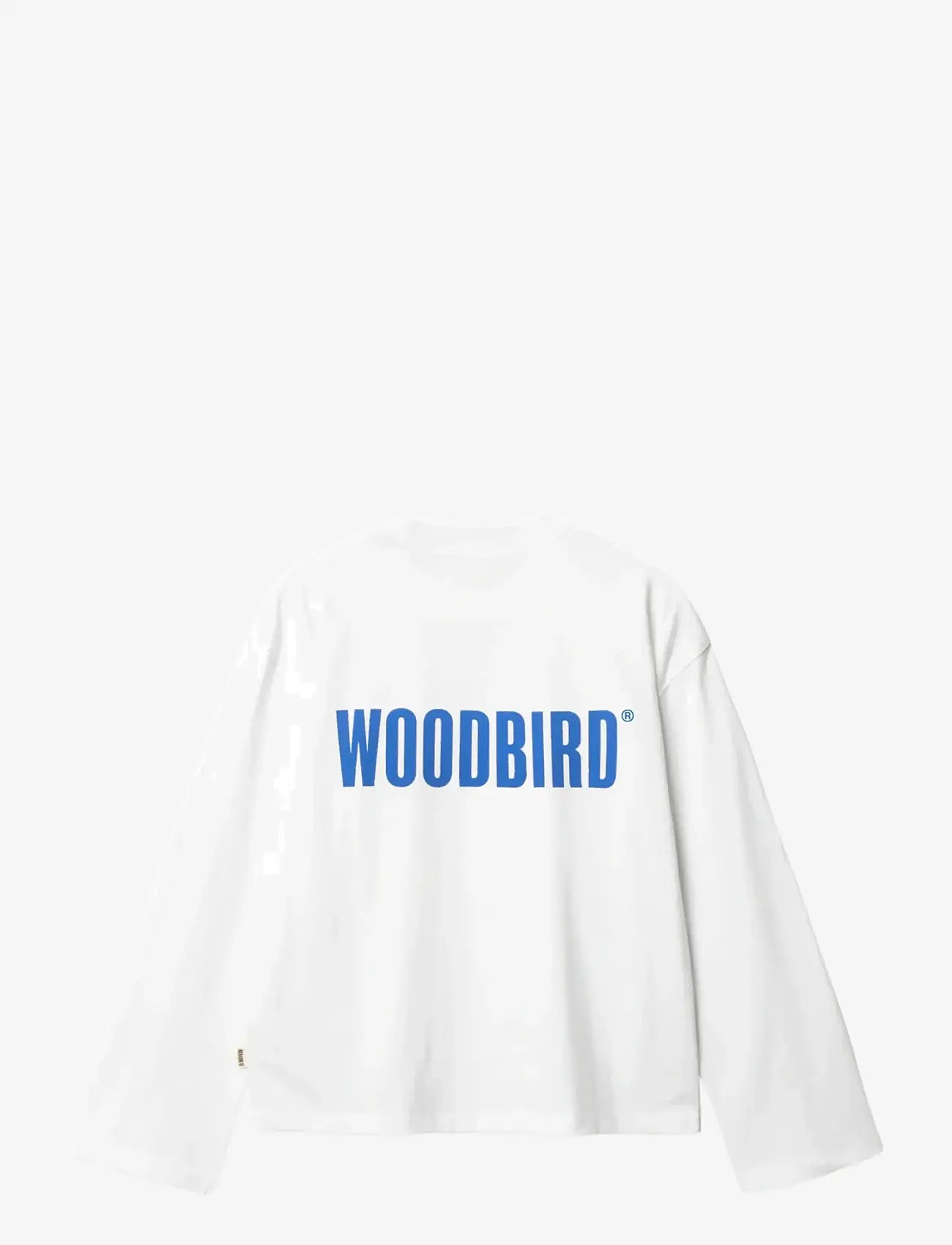 Woodbird - WBJoul L/S WB Tee - langärmlige tops - white - 1