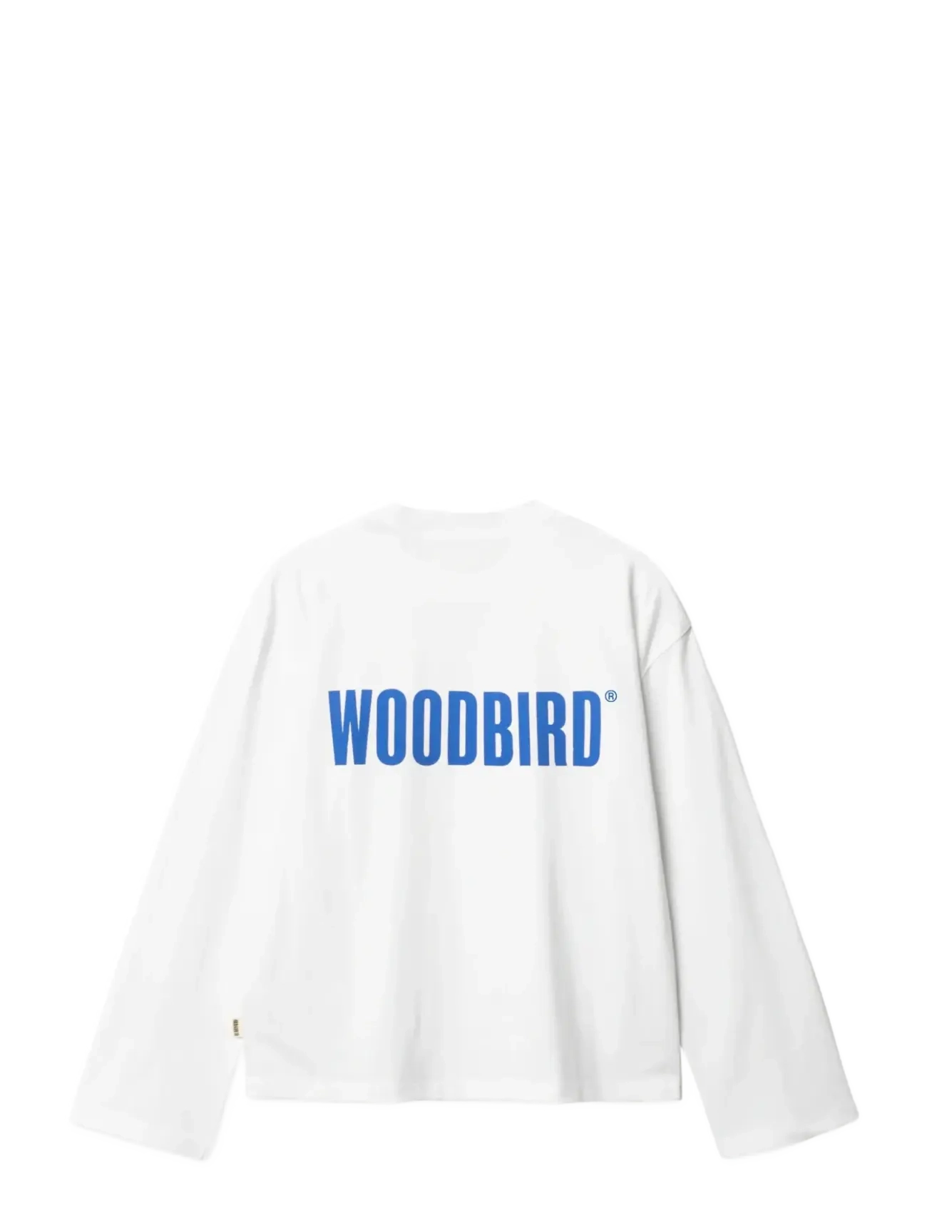 Woodbird - WBJoul L/S WB Tee - langärmlige tops - white - 2
