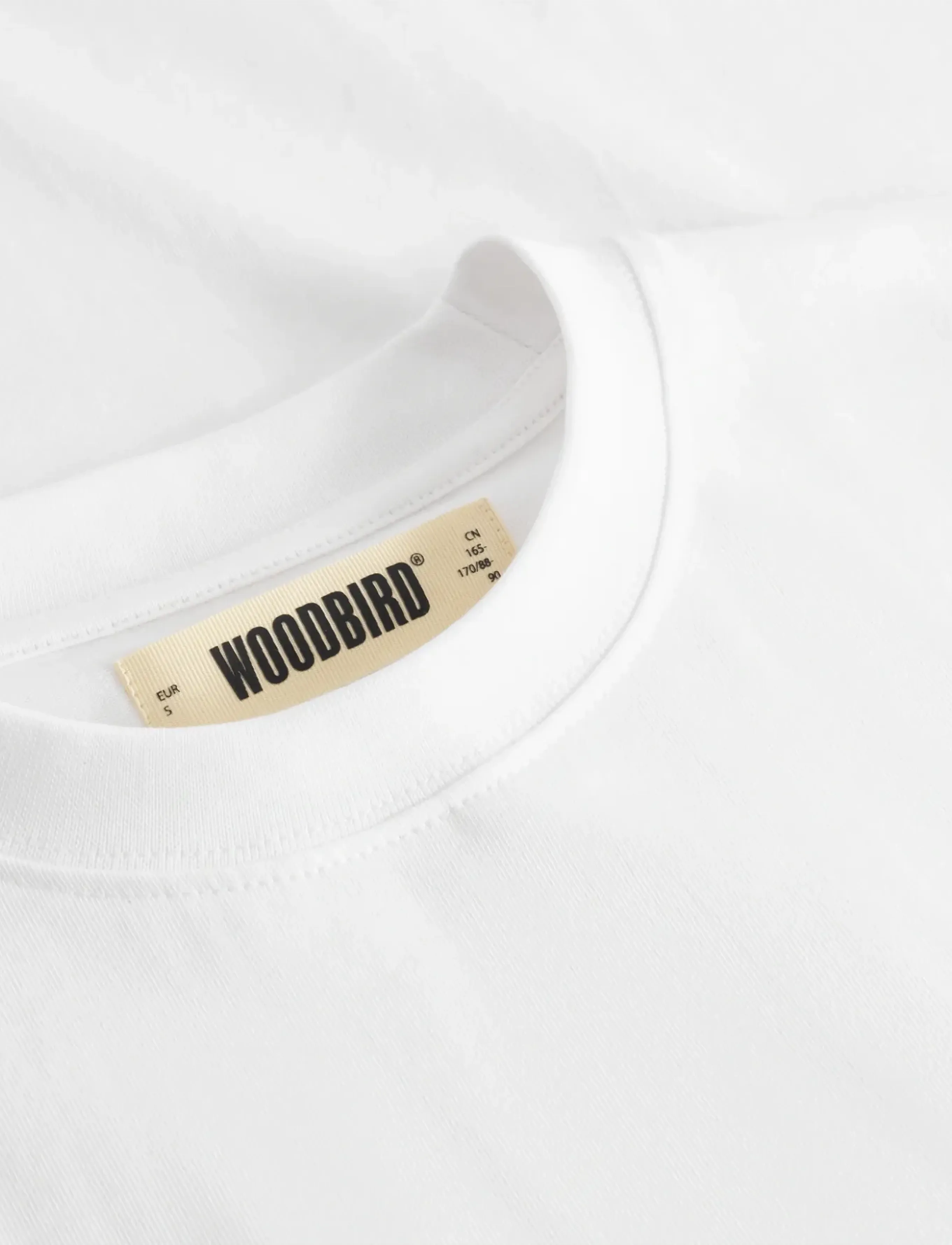 Woodbird - WBJoul L/S WB Tee - langärmlige tops - white - 5