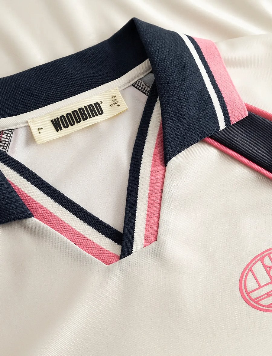 Woodbird - WBWaka S/S Sports Polo - pikéer - off white-navy - 5