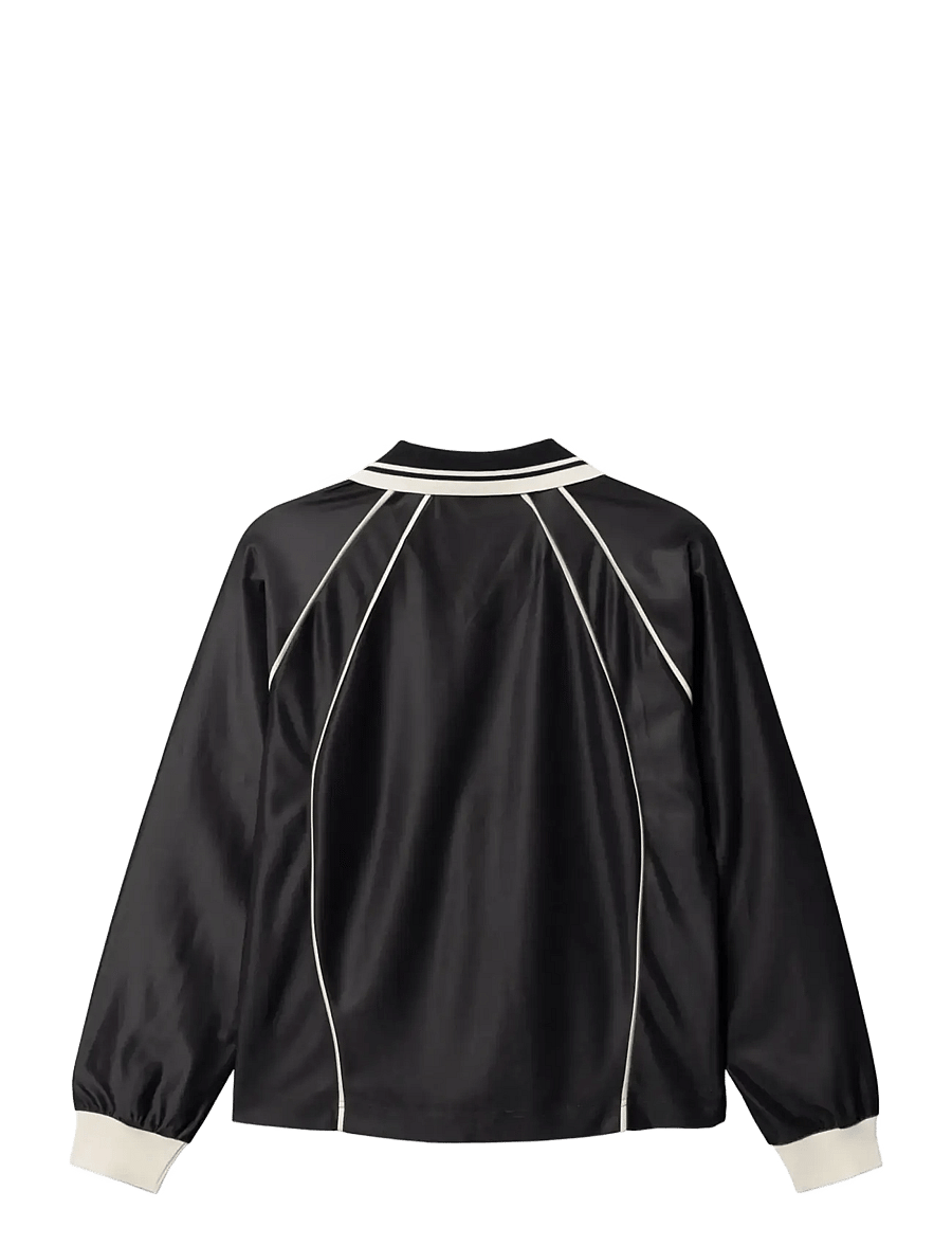 Woodbird - WBWaka L/S Sports Polo - poloskjorter - black - 2