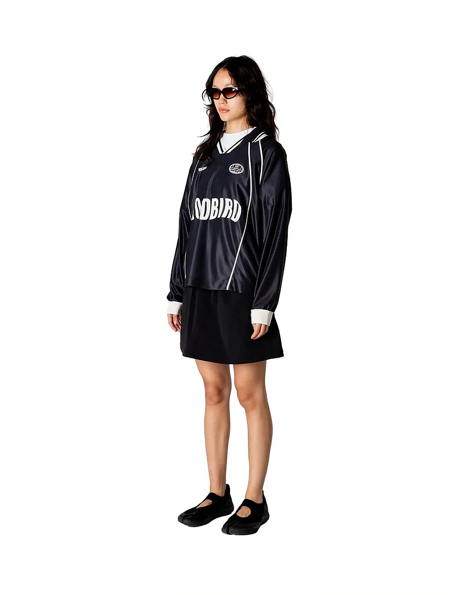 Woodbird - WBWaka L/S Sports Polo - poloskjorter - black - 3