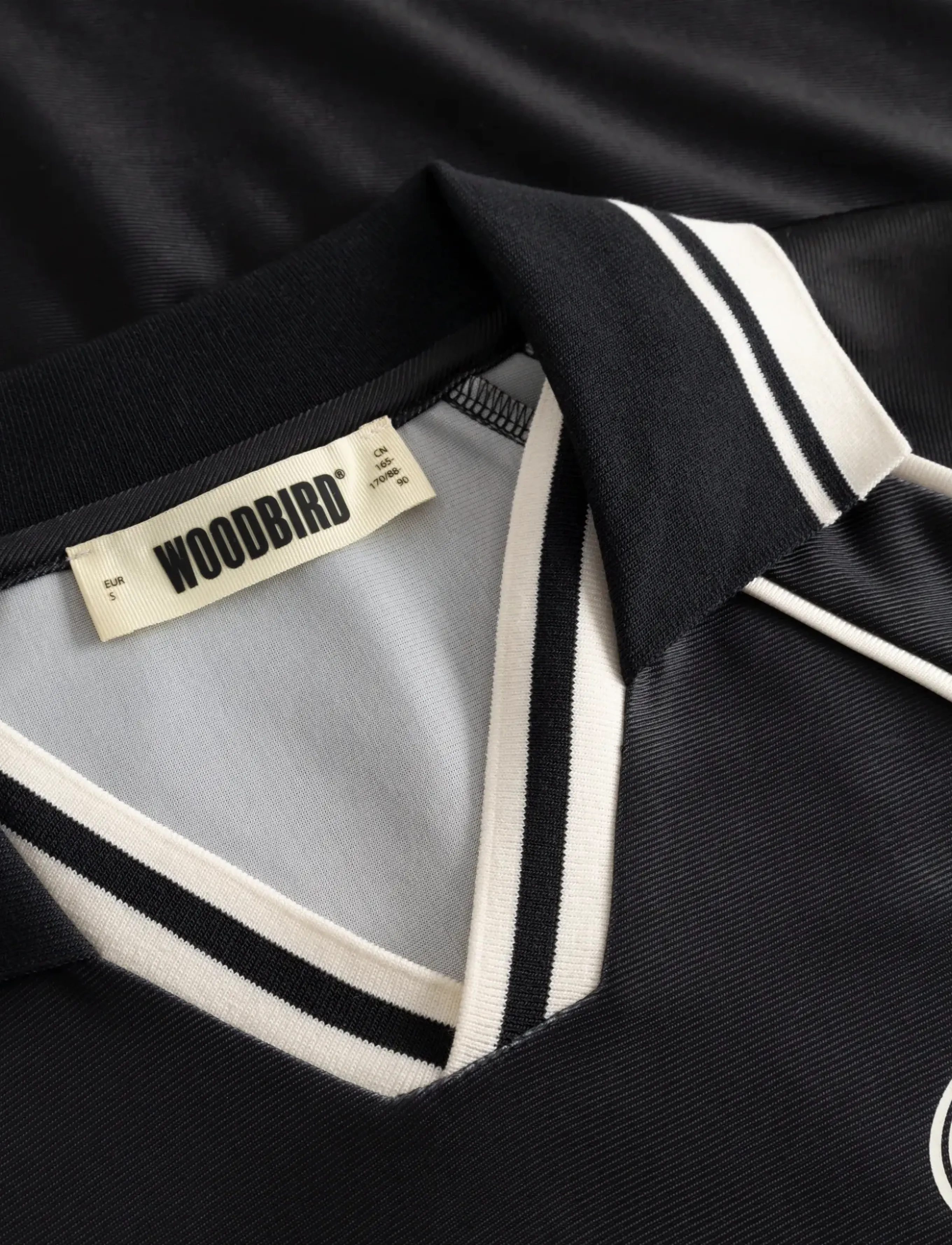 Woodbird - WBWaka L/S Sports Polo - poloer - black - 5