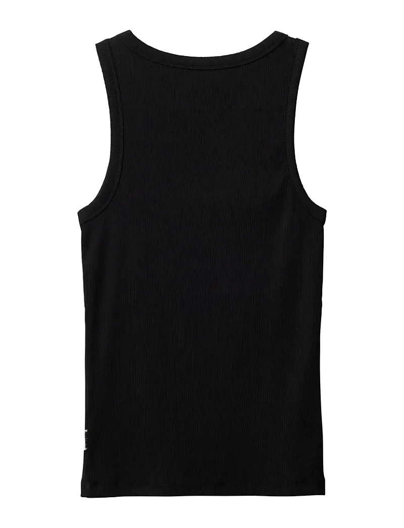 Woodbird - WBDee Rib Tank Top - Ärmellose tops - black - 1