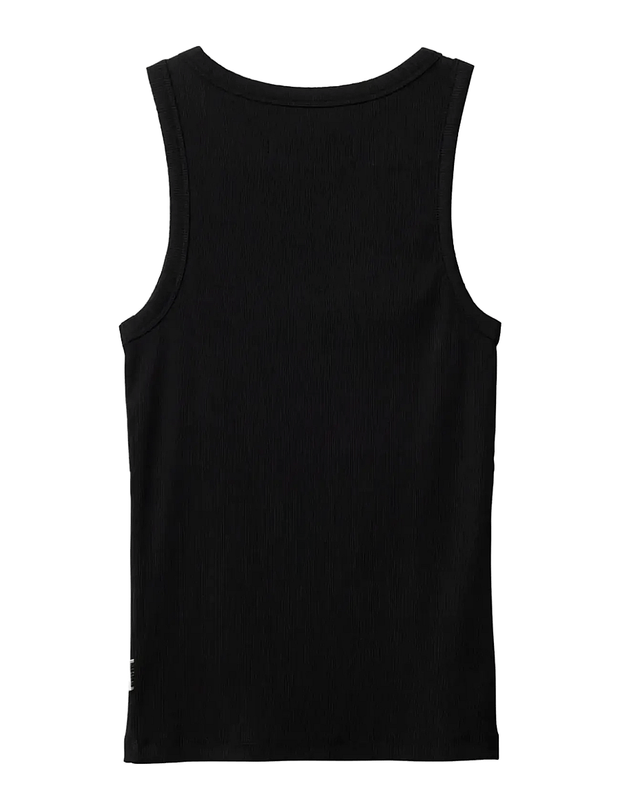 Woodbird - WBDee Rib Tank Top - Ärmellose tops - black - 2
