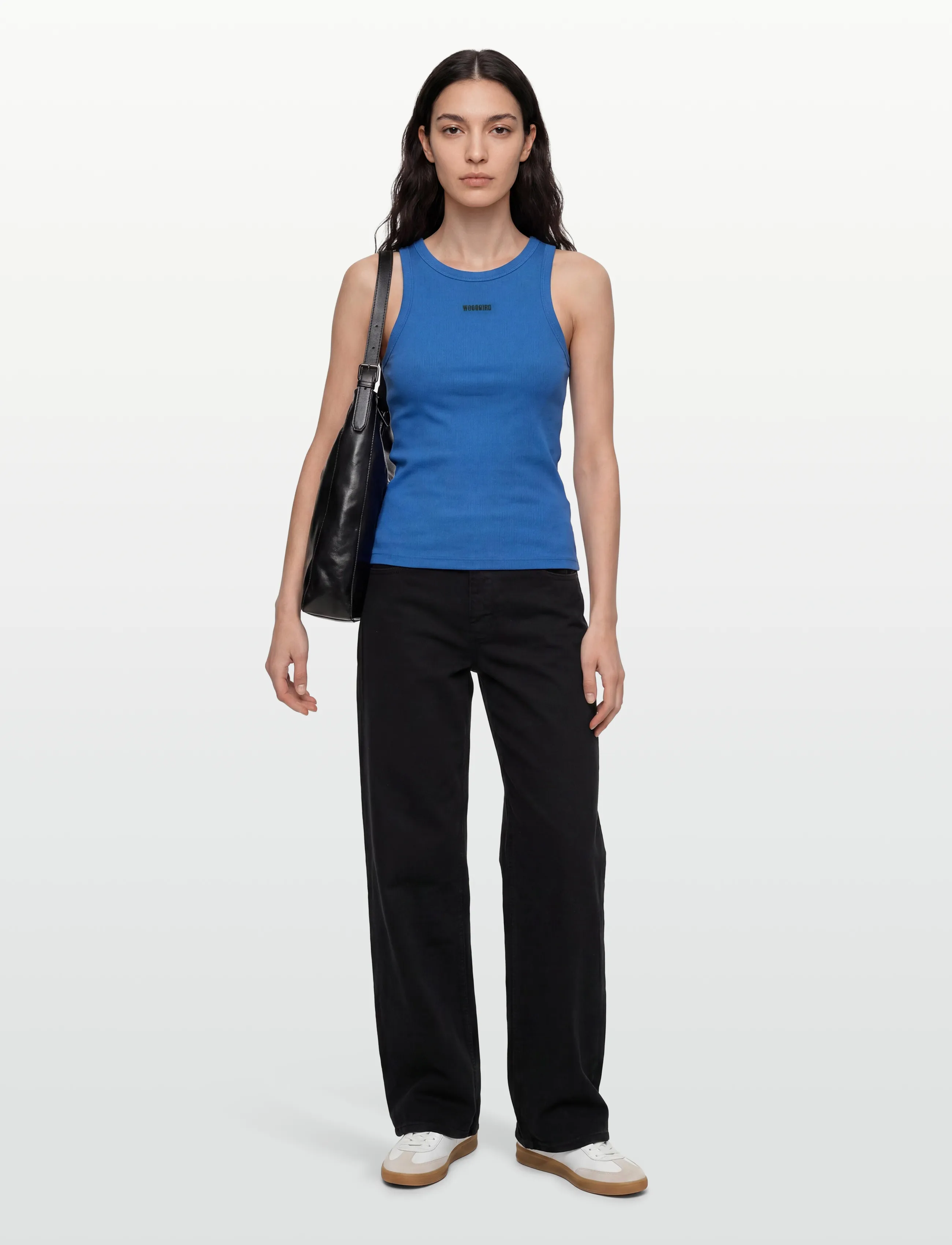 Woodbird WBDee Rib Tank Top - Ärmellose Tops - COBALT BLUE / blue
