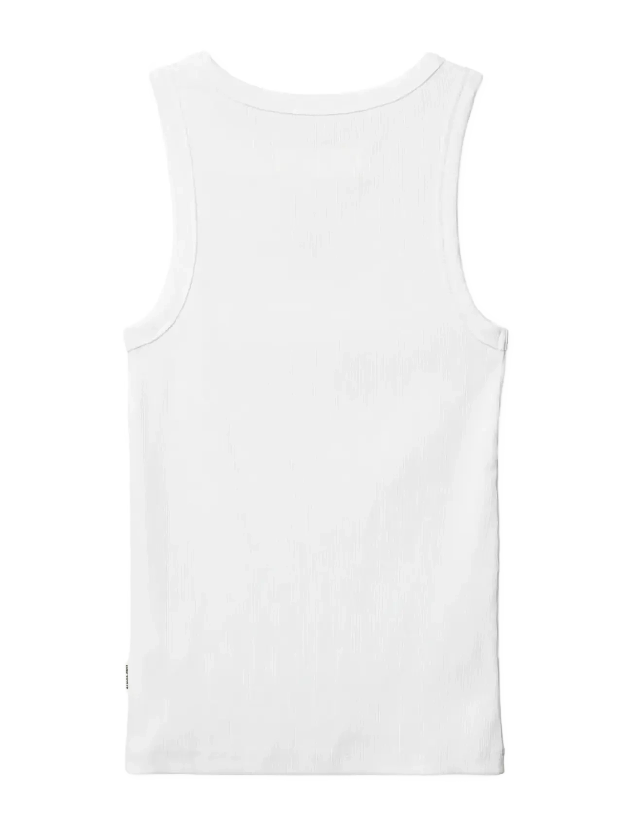 Woodbird - WBDee Rib Tank Top - topid ja varrukateta alussärgid - white - 2