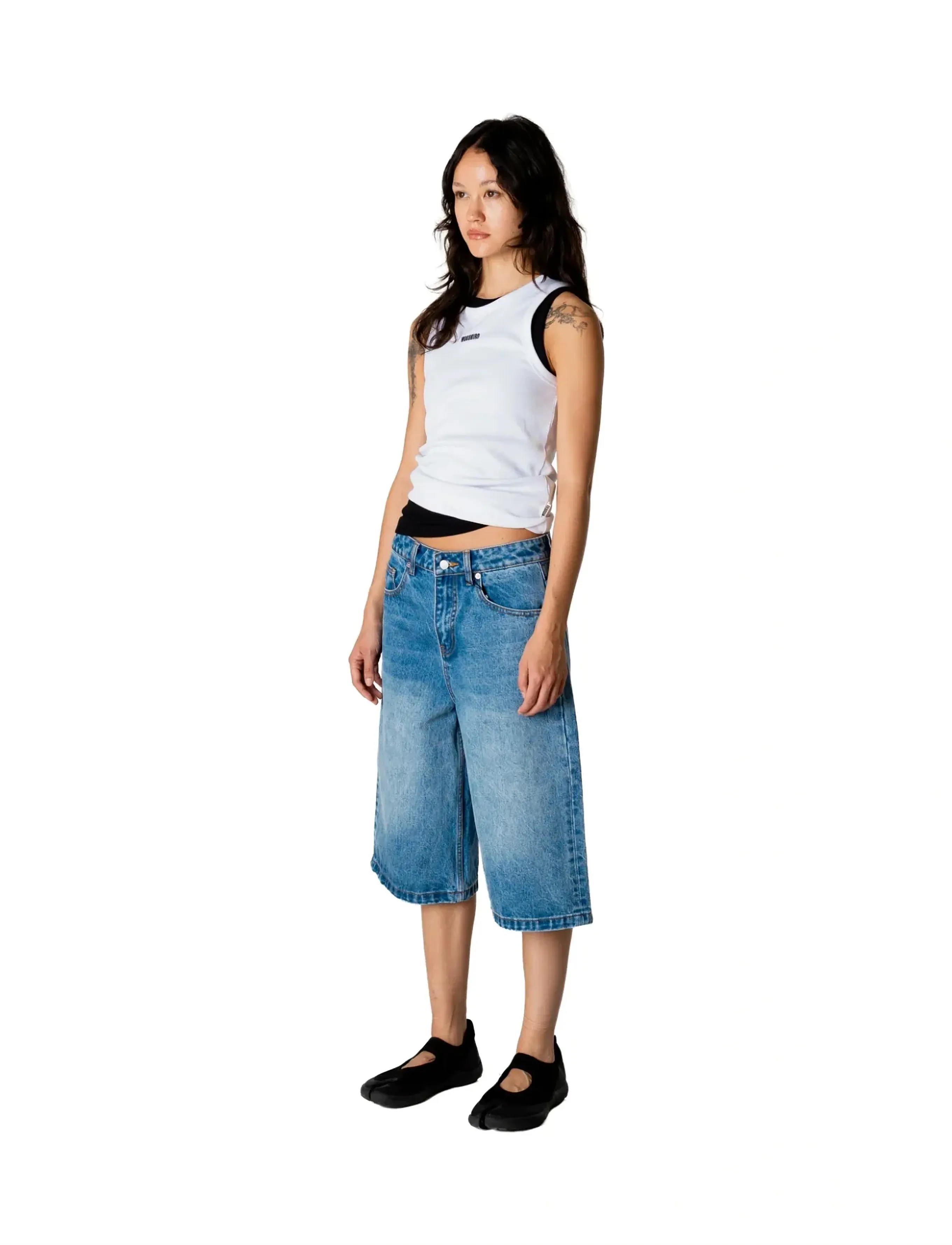 Woodbird - WBDee Rib Tank Top - topid ja varrukateta alussärgid - white - 3