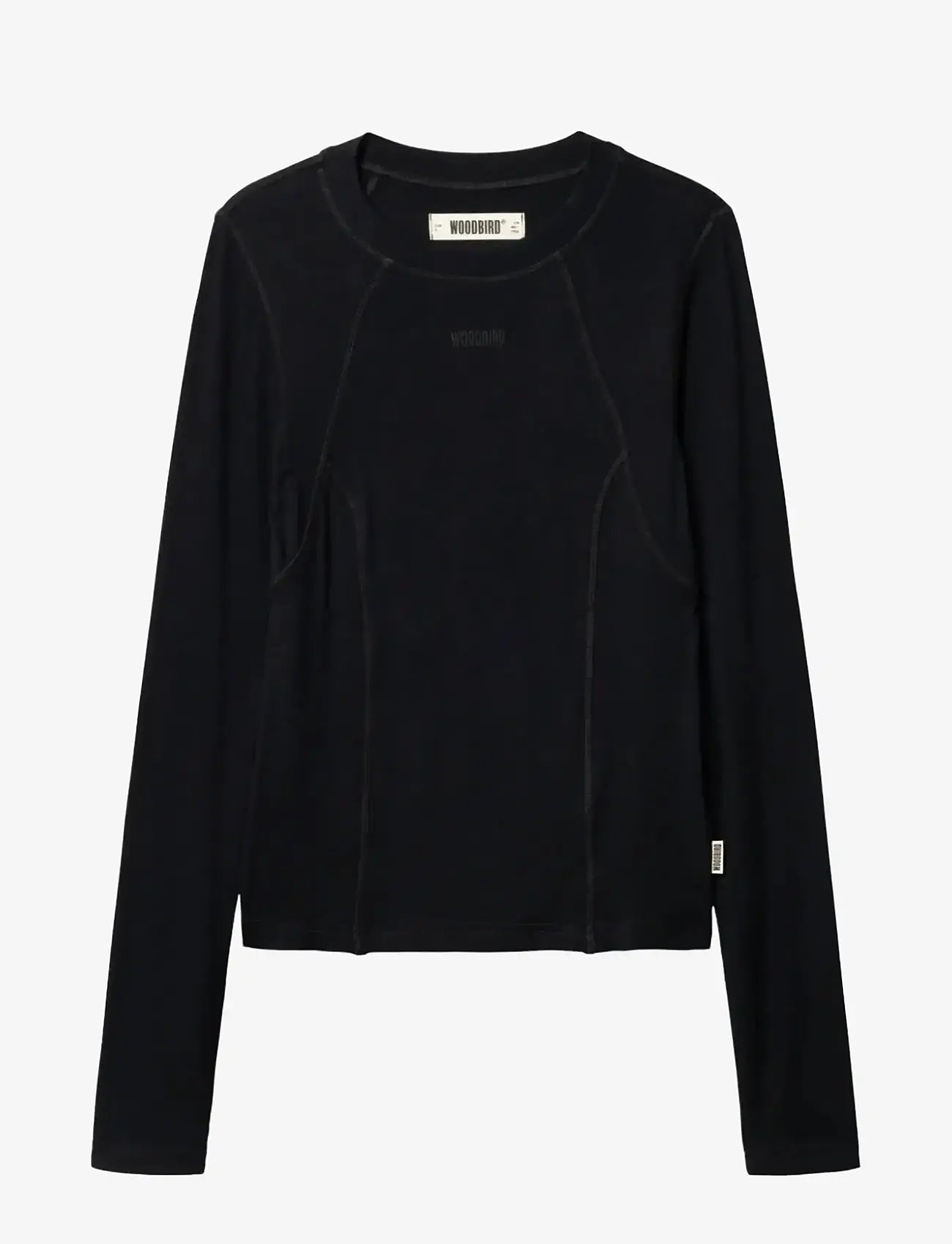 Woodbird - WBXao L/S Tee - langærmede toppe - black - 1