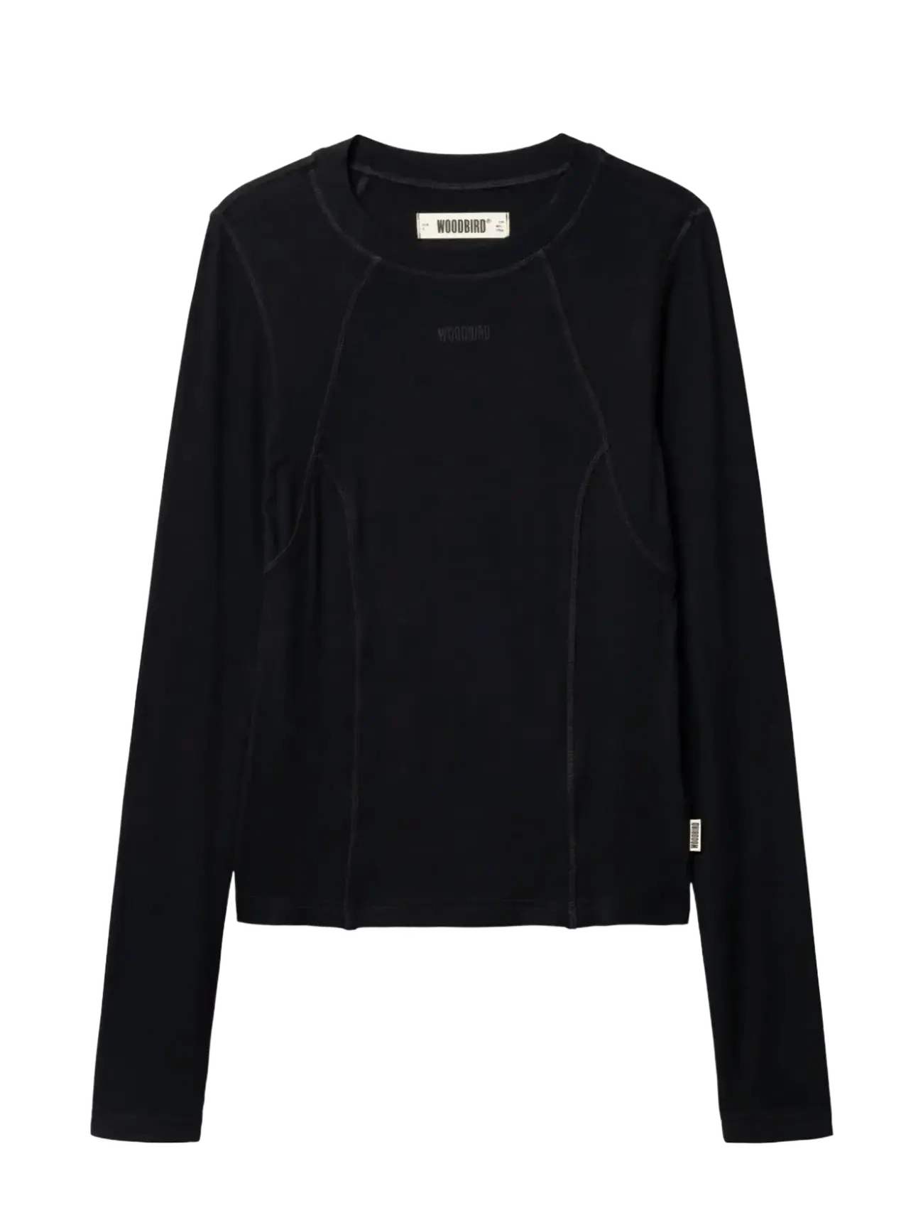 Woodbird WBXao L/S Tee - Woodbird - BLACK / black