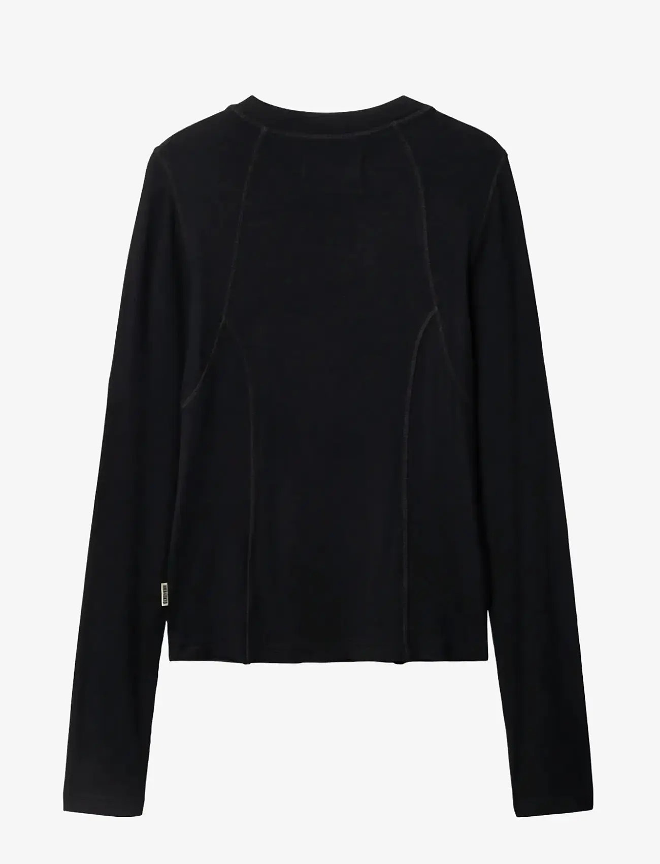 Woodbird - WBXao L/S Tee - langærmede toppe - black - 2