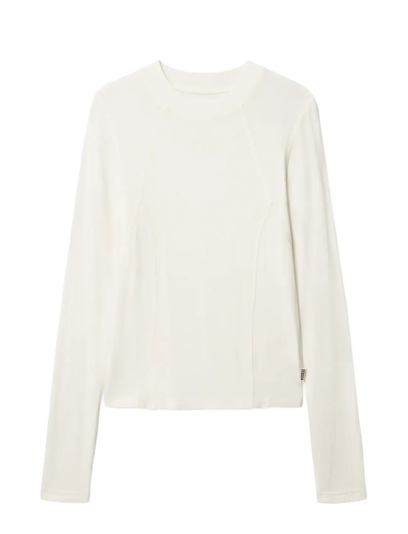 Woodbird WBXao L/S Tee - Tøj - OFF WHITE / white