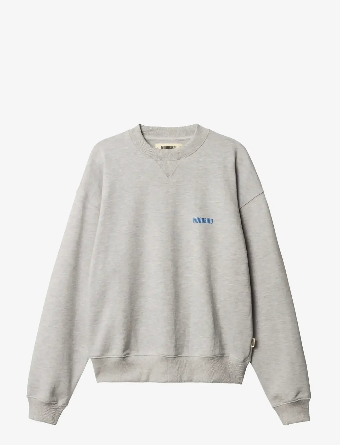 Woodbird - WBCupe Lion Crew - sweatshirts - light grey melange - 1
