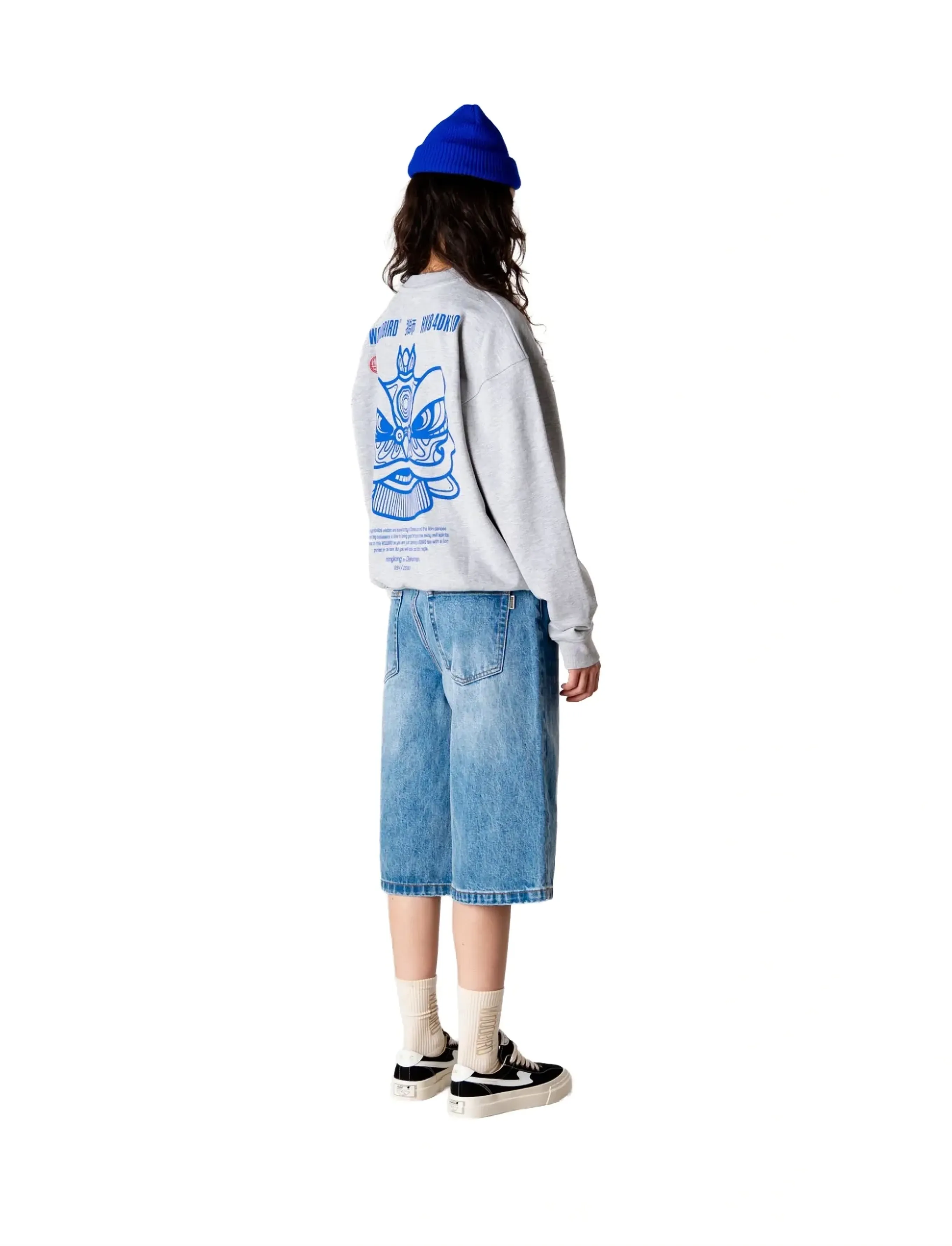 Woodbird - WBCupe Lion Crew - dressipluusid - light grey melange - 4