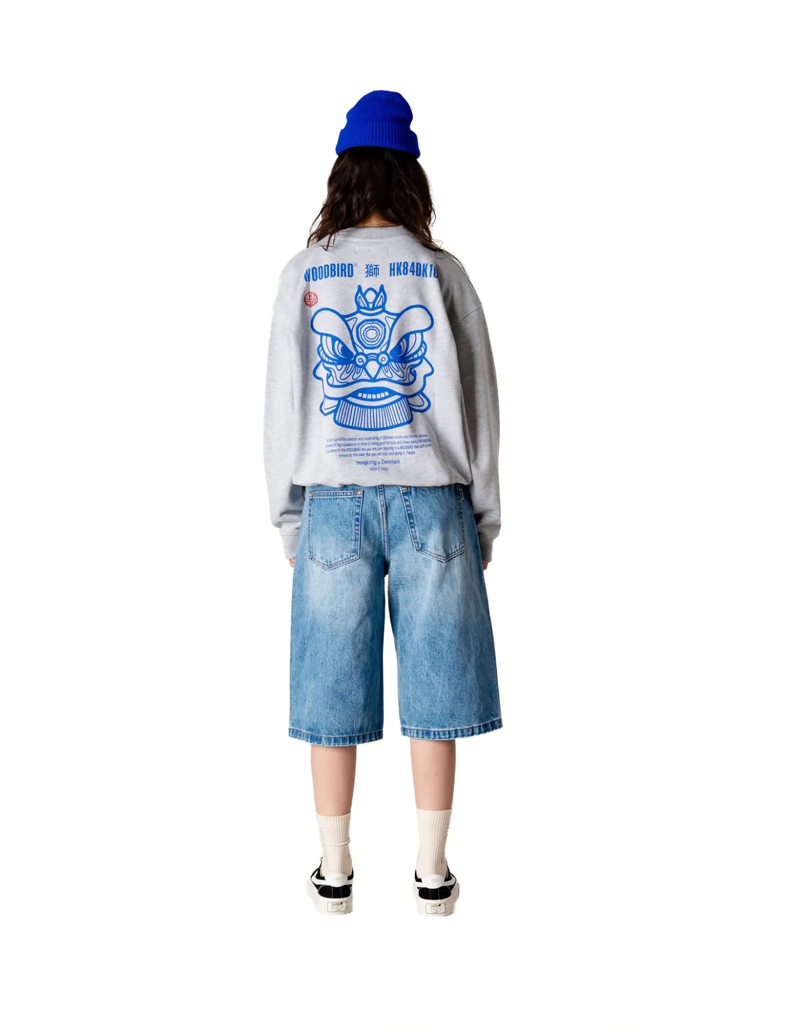Woodbird - WBCupe Lion Crew - dressipluusid - light grey melange - 5