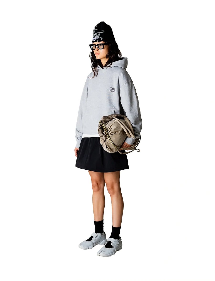 Woodbird - WBHarper Supply Hoodie - hoodies - light grey melange - 3