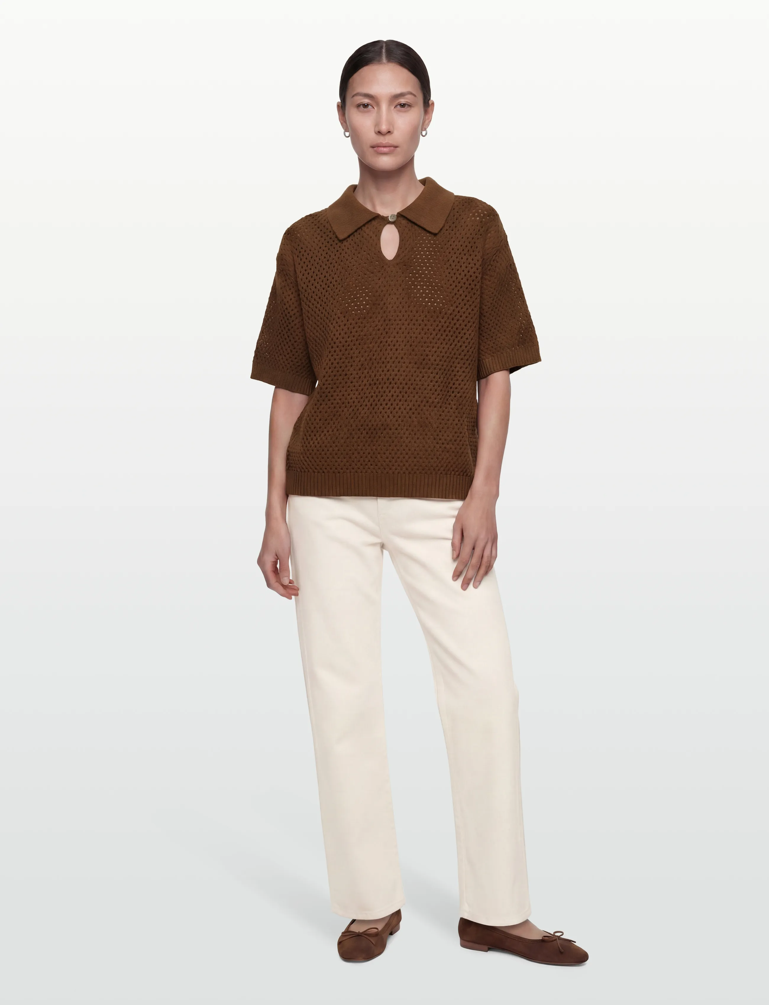 Woodbird - WBDashy Crade Polo - pikéer - mid brown - 0