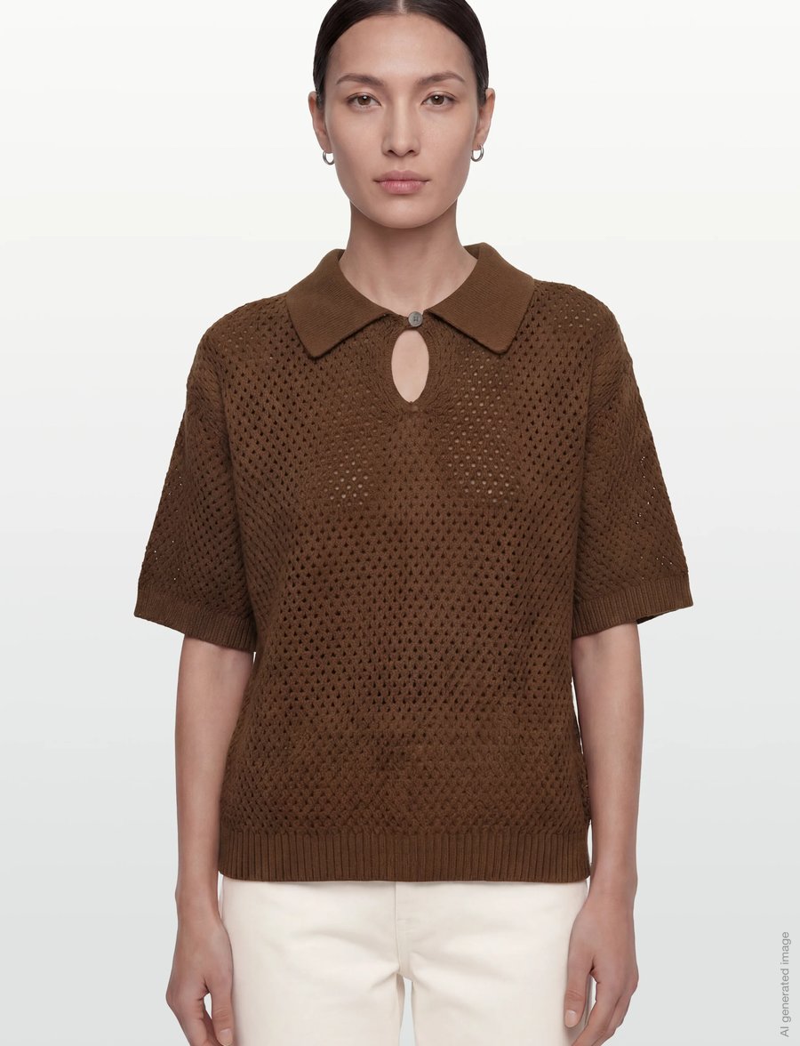 Woodbird - WBDashy Crade Polo - pikéer - mid brown - 3