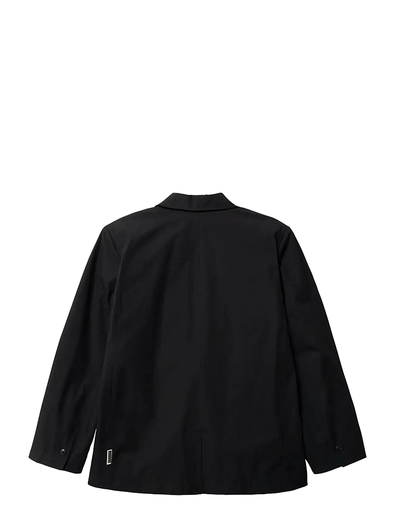 Woodbird - WBGing Paper Blazer Jacket - einreihige blazer - black - 2