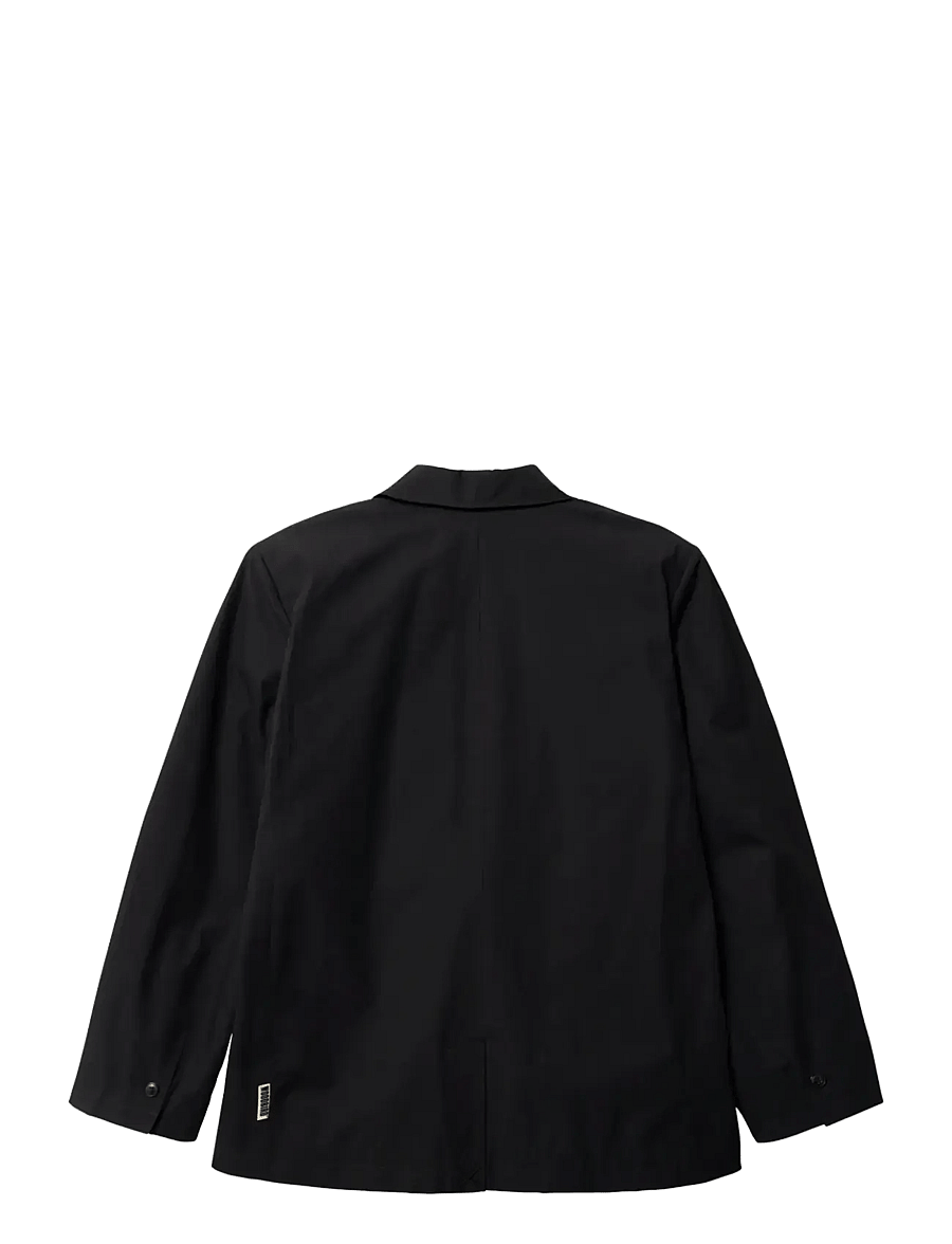 Woodbird - WBGing Paper Blazer Jacket - einreihige blazer - black - 2