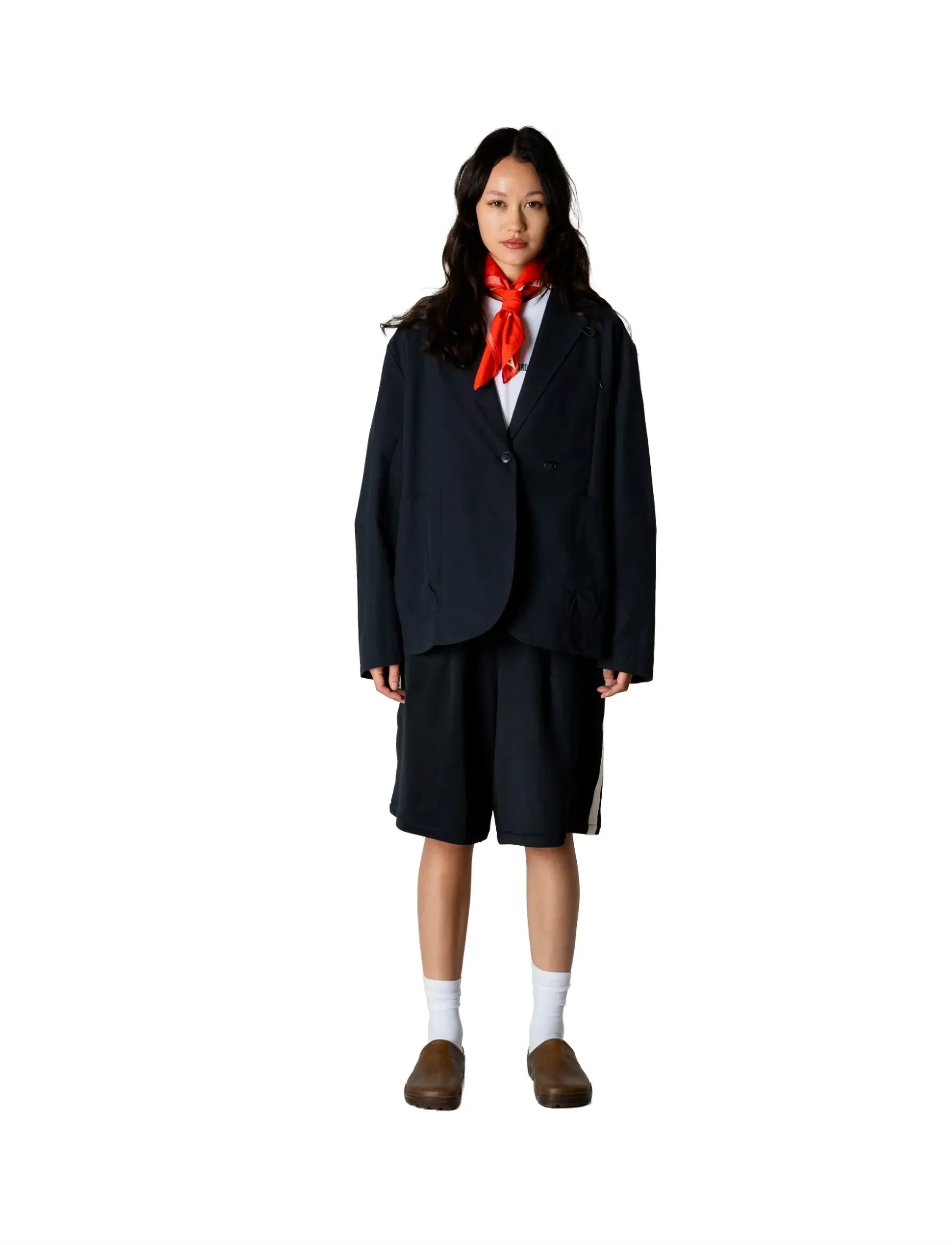 Woodbird Wbging Paper Blazer Jacket, L, Blazer, Schwarz - Single Breasted Frauen