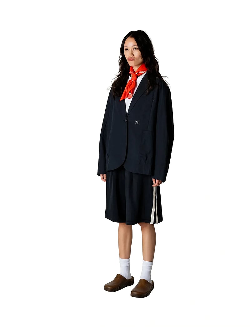 Woodbird - WBGing Paper Blazer Jacket - einreihige blazer - black - 3
