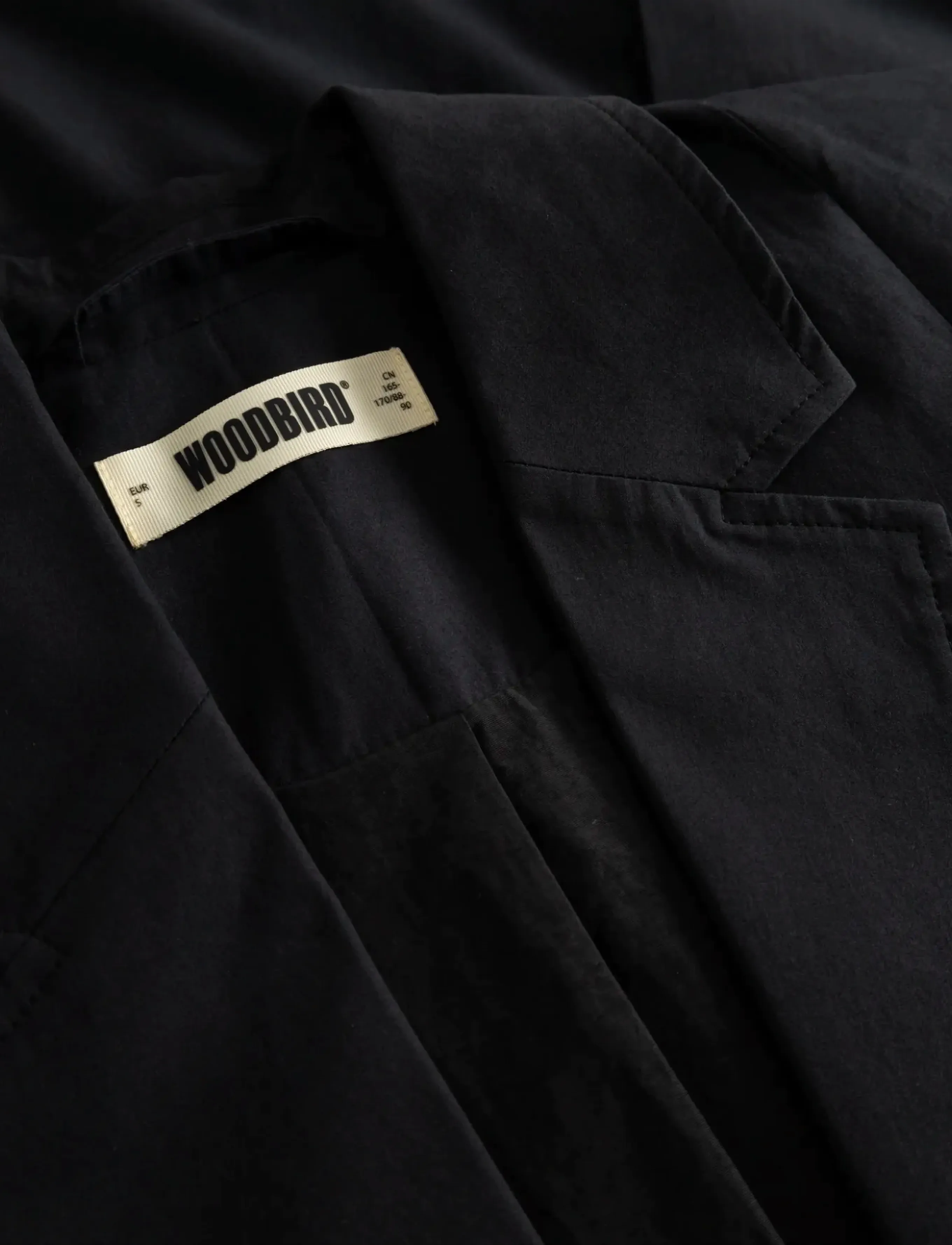 Woodbird - WBGing Paper Blazer Jacket - juhlamuotia outlet-hintaan - black - 5