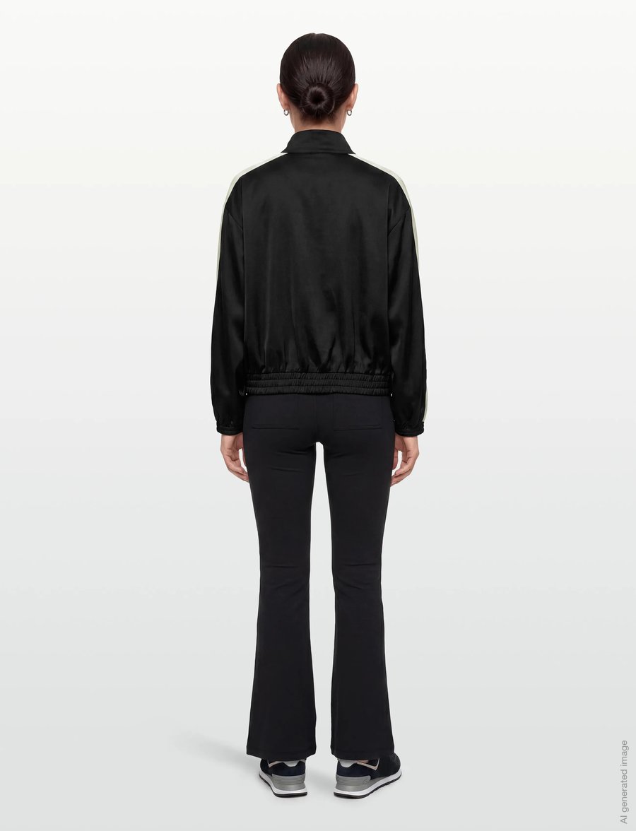 Woodbird - WBPoke Track Jacket - frühlingsjacken - black - 4