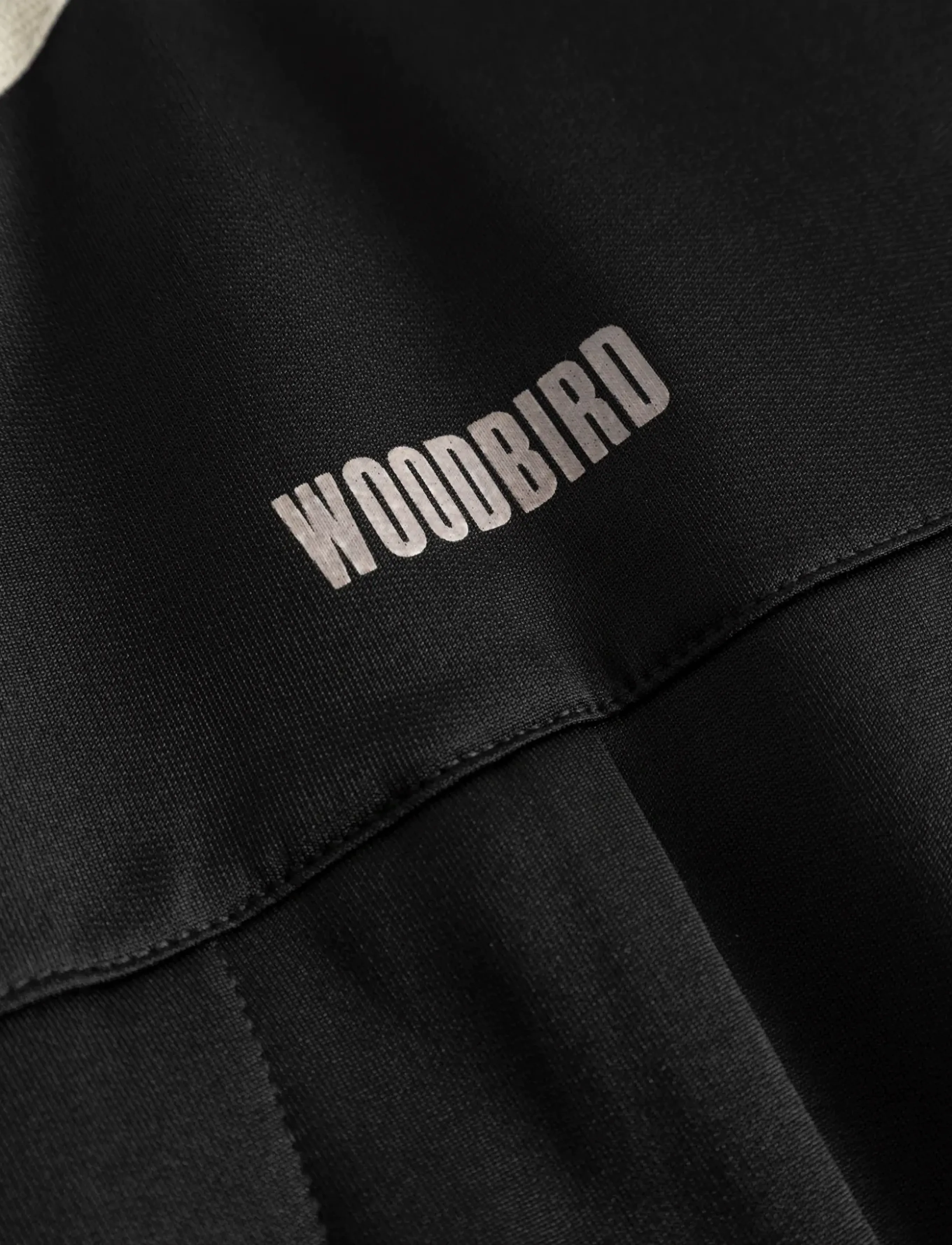 Woodbird - WBPoke Track Jacket - vårjackor - black - 2
