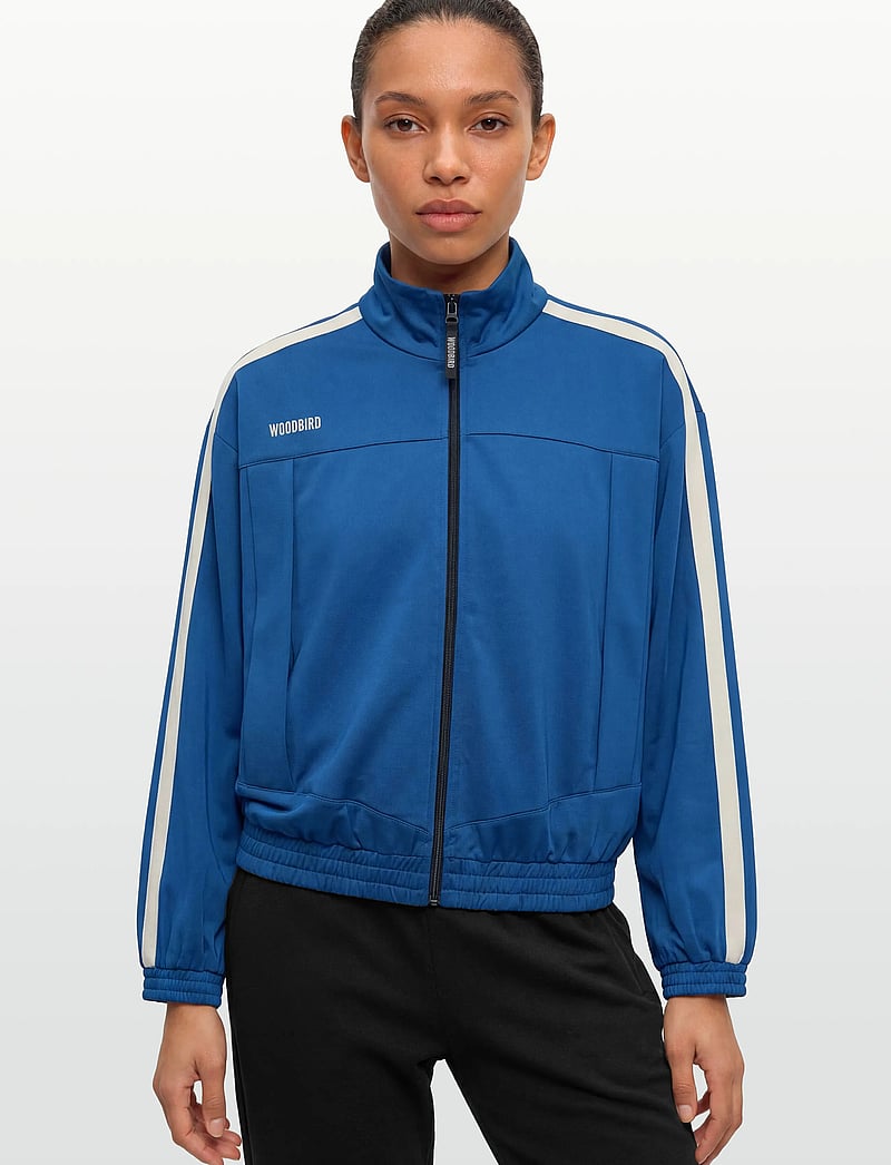 Woodbird - WBPoke Track Jacket - fleece & midlayer - cobalt blue - 3