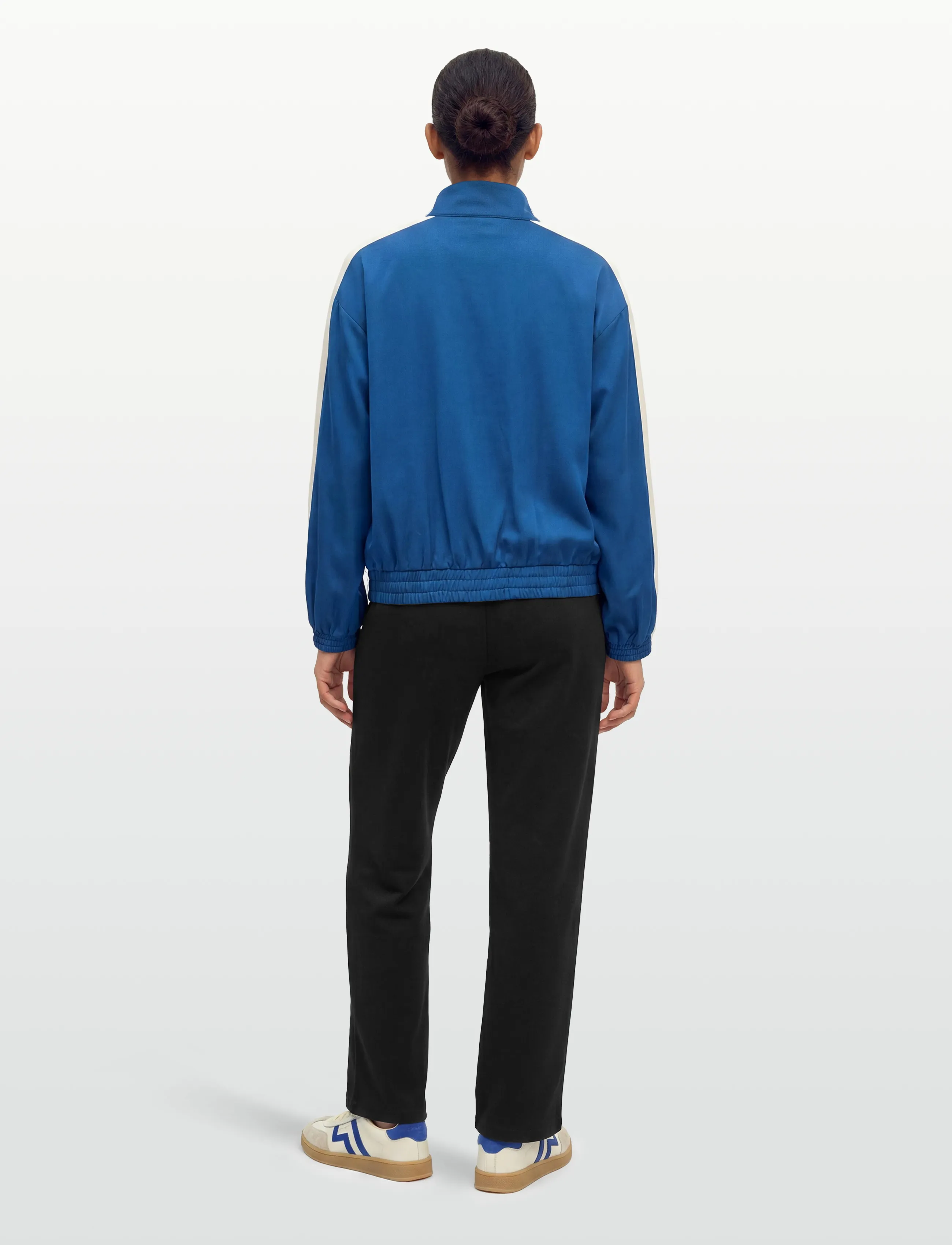 Woodbird - WBPoke Track Jacket - fleece & mellanlager - cobalt blue - 4