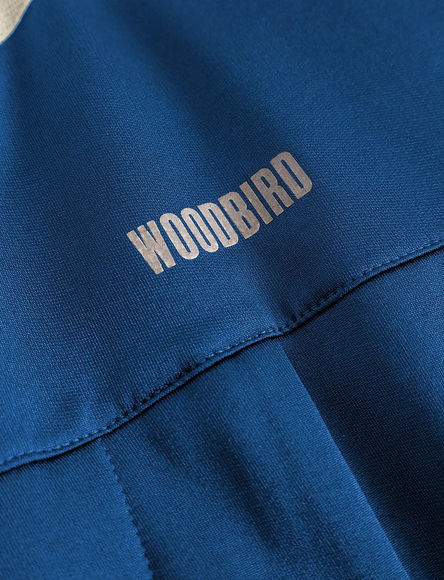 Woodbird - WBPoke Track Jacket - fleece & mellanlager - cobalt blue - 5