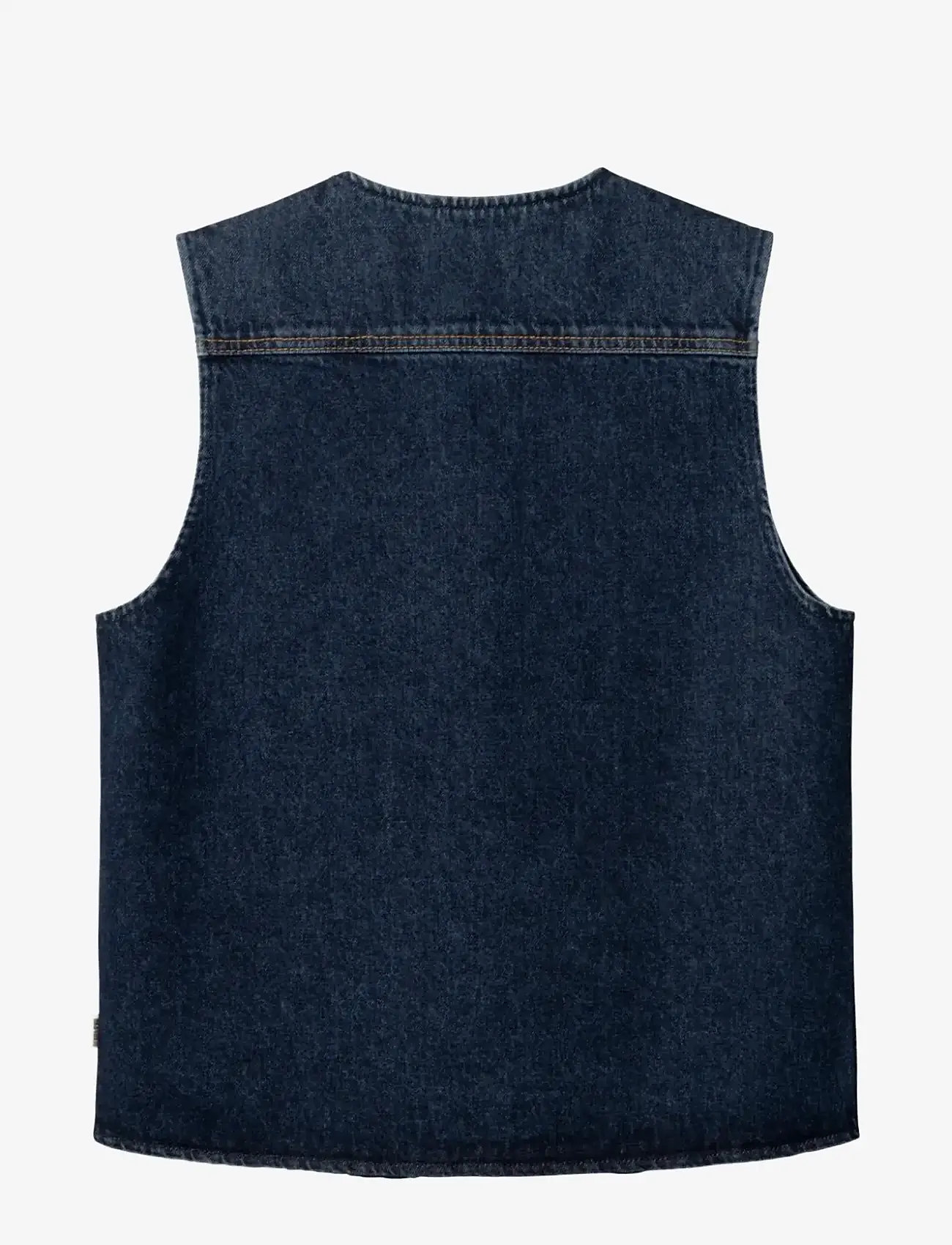 Woodbird - WBRachel 90's Denim Vest - jeansvästar - dark blue - 2