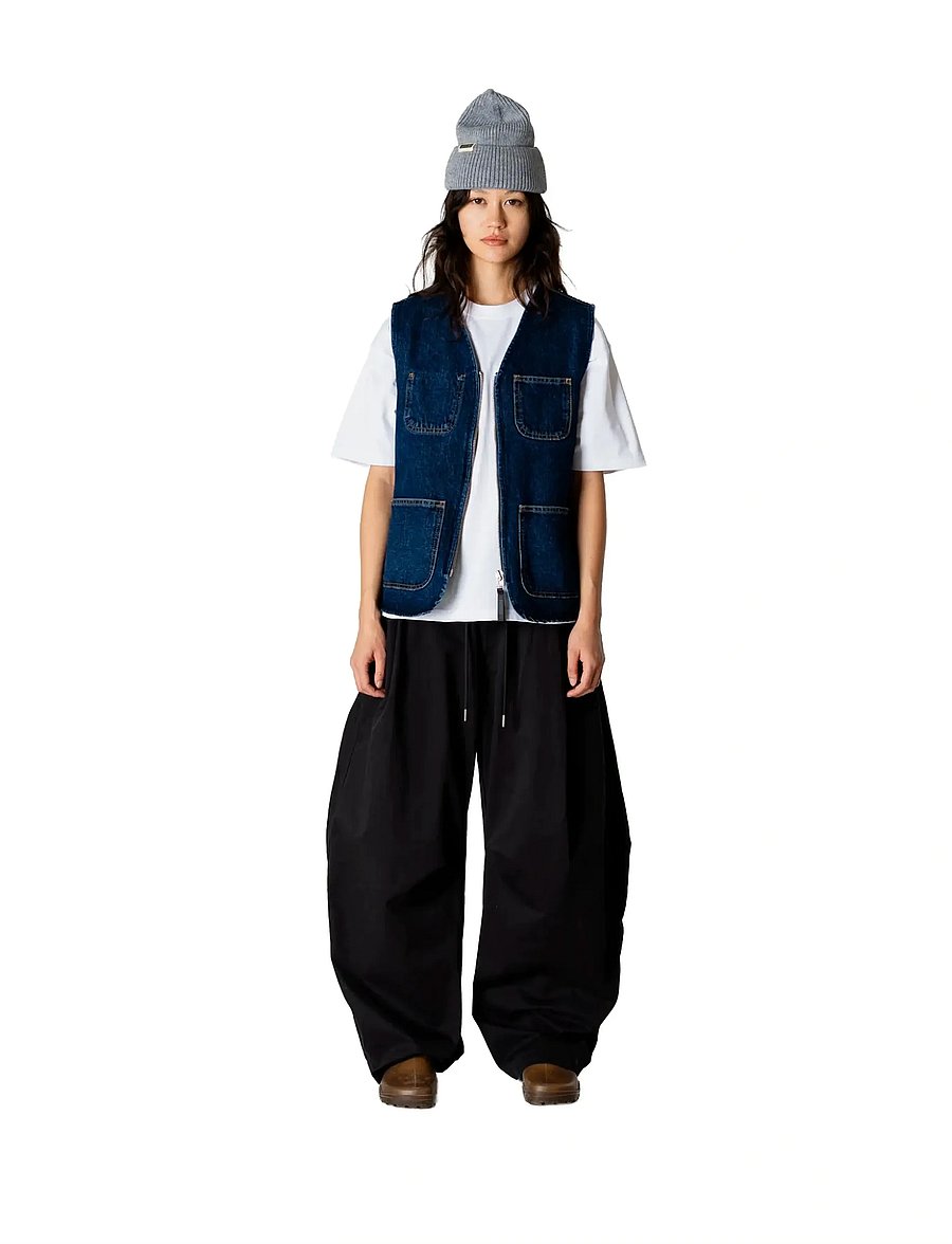 Woodbird - WBRachel 90's Denim Vest - denim-westen - dark blue - 0