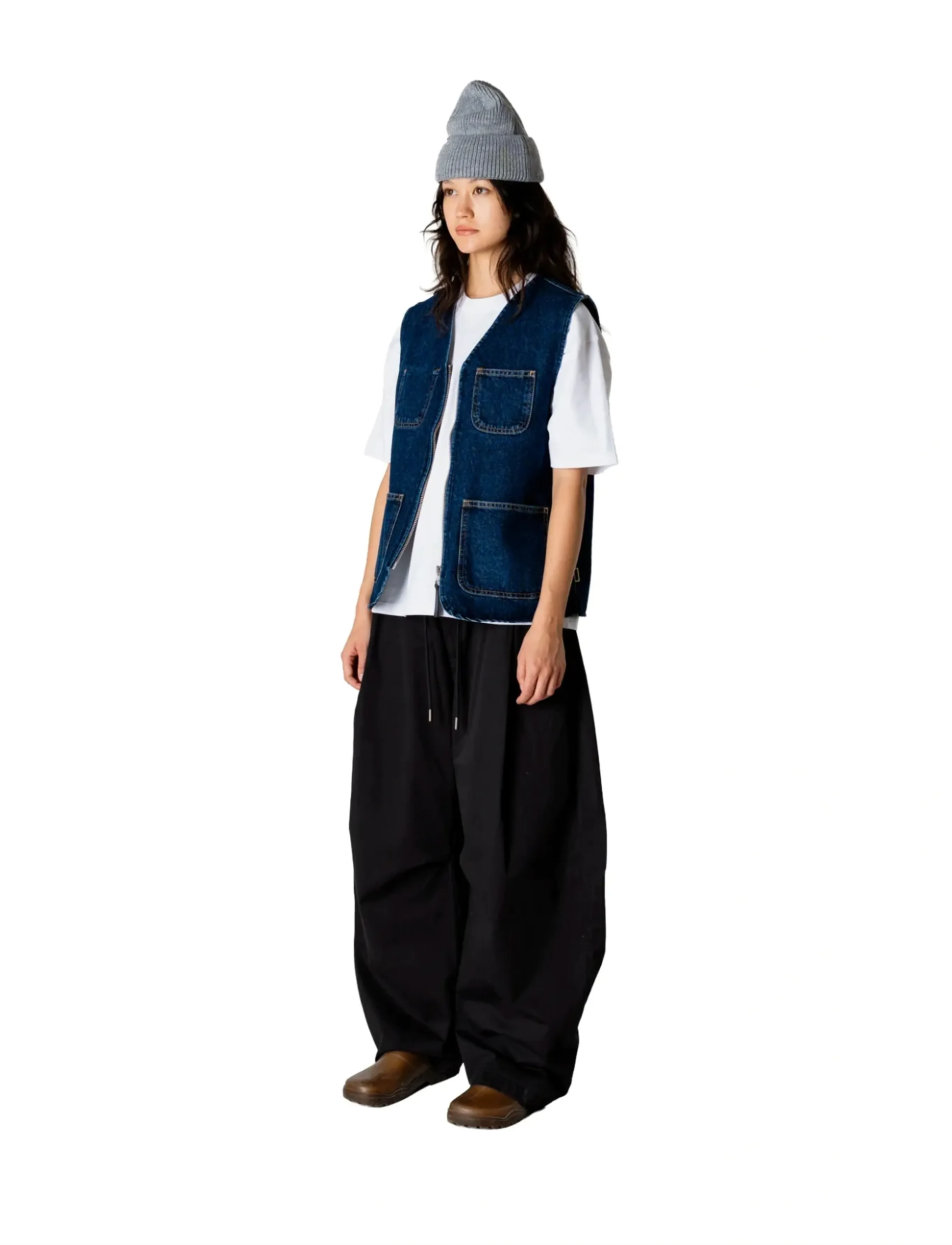 Woodbird - WBRachel 90's Denim Vest - denimveste - dark blue - 3