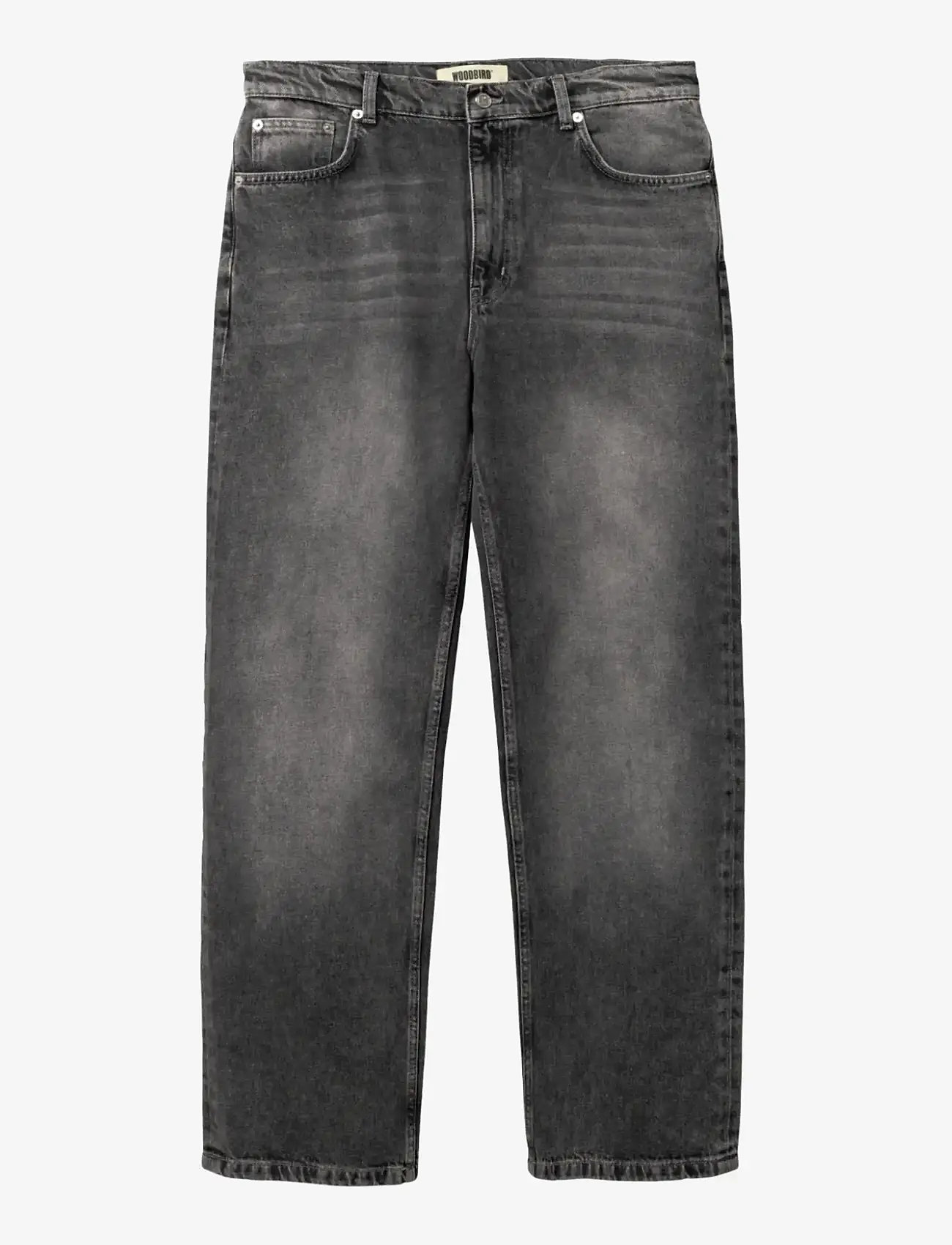 Woodbird - WBLeroy Grey Jeans - tapered jeans - washed grey - 1