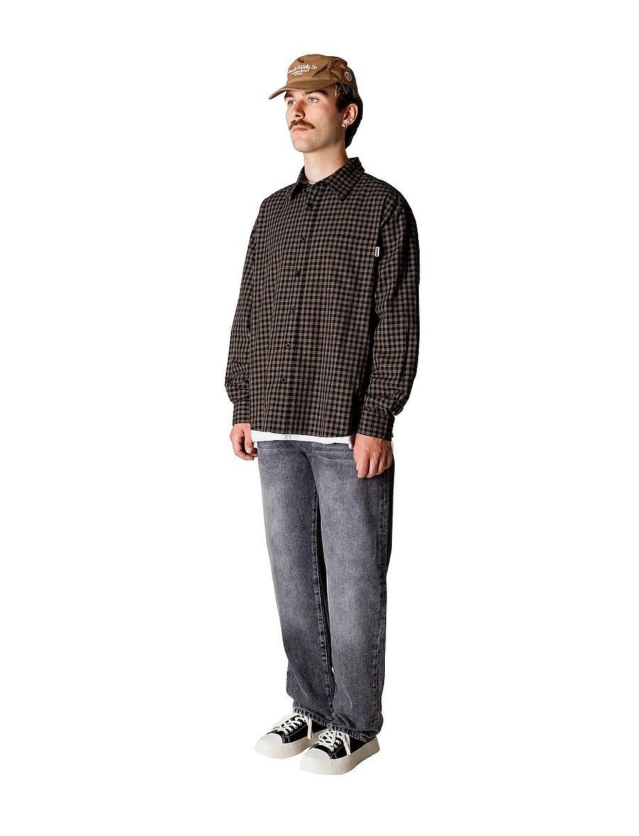 Woodbird - WBLeroy Grey Jeans - tapered jeans - washed grey - 3