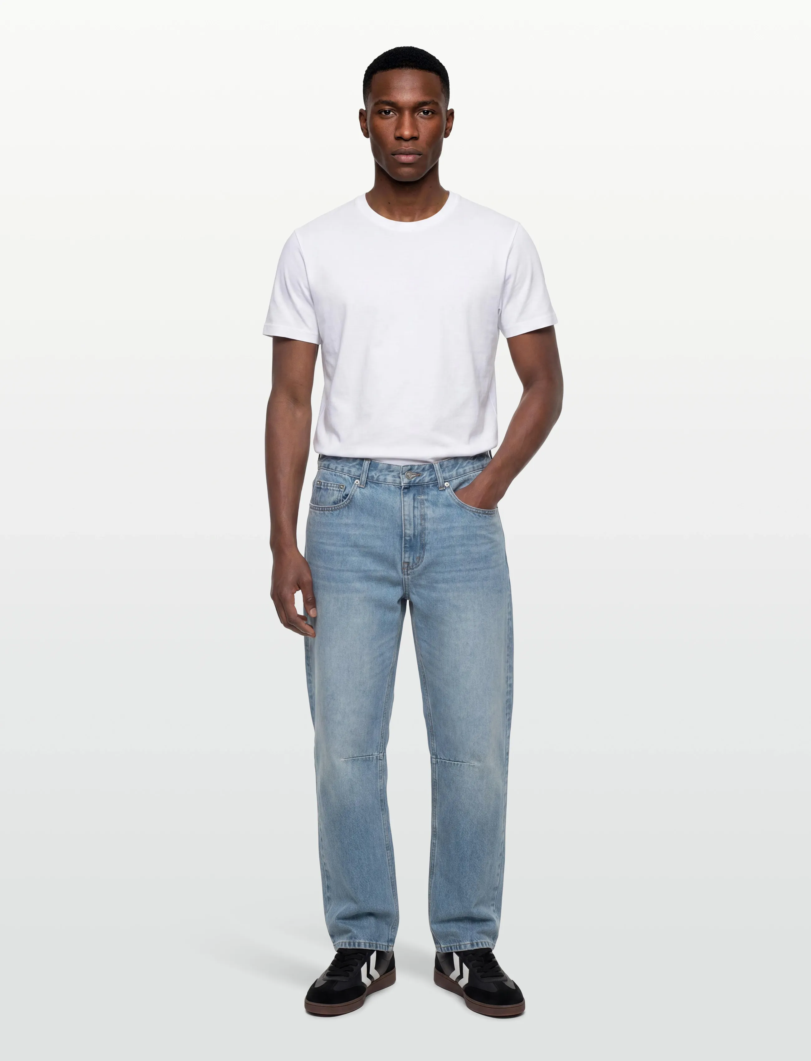 Woodbird WBRami Orig Jeans - Tänavastiil - BLUE WASHED / blue