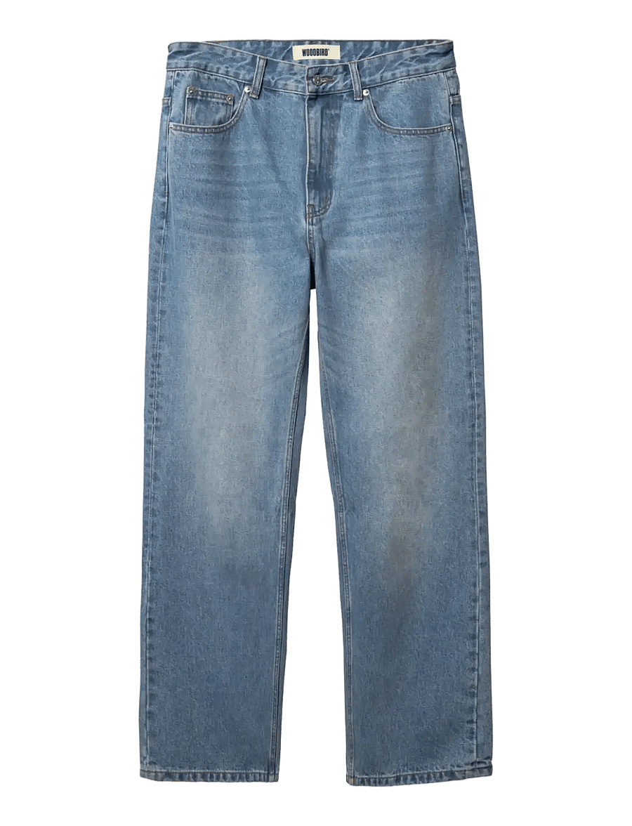 Woodbird - WBJay Orig Jeans - normale jeans - blue washed - 1