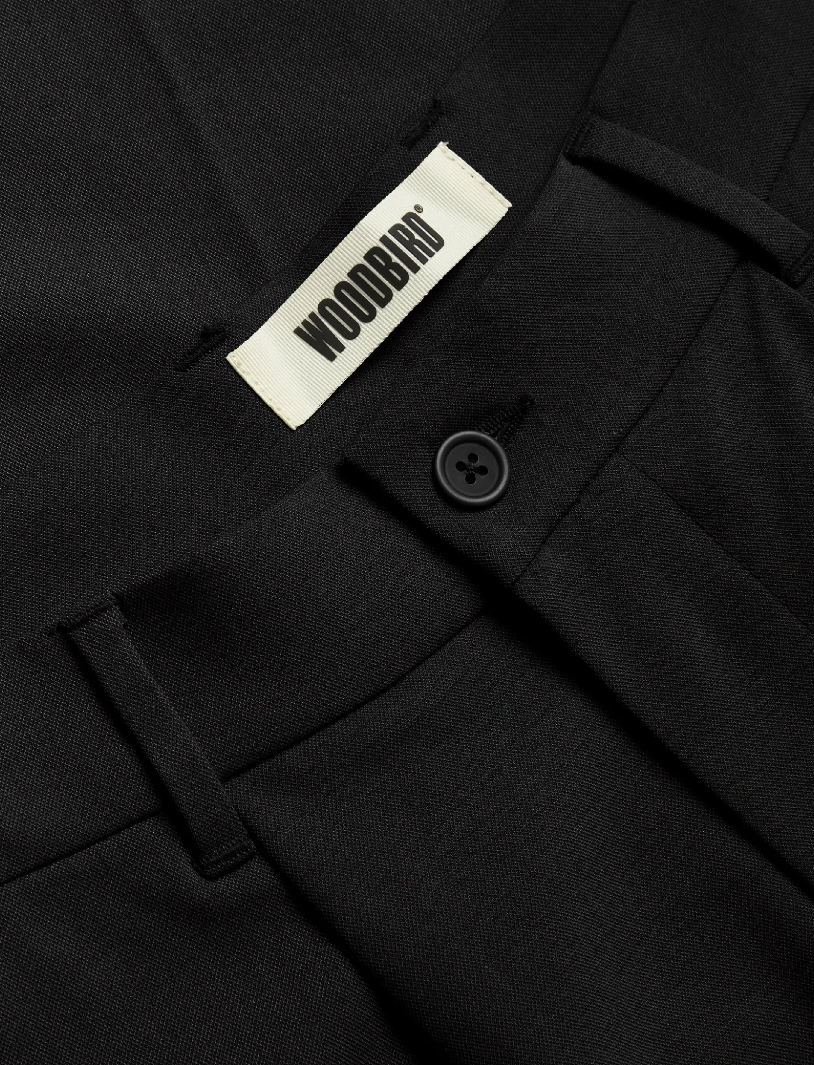 Woodbird - WBBin Guan Pants - suit trousers - black - 5