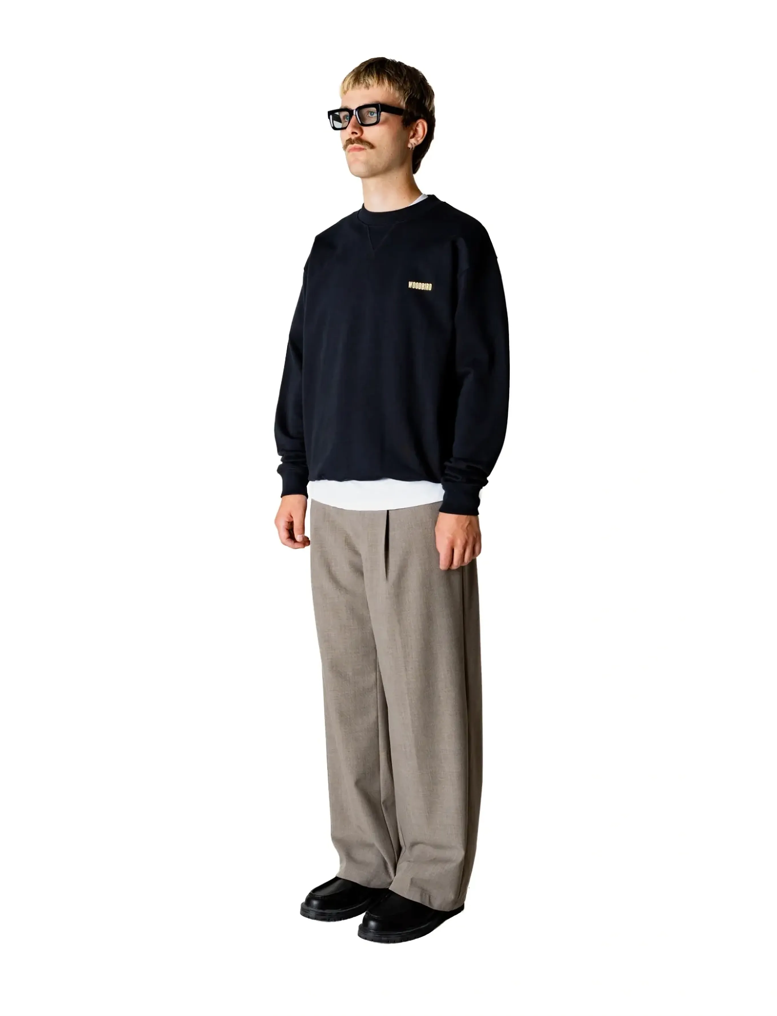 Woodbird - WBBin Guan Pants - suit trousers - sand melange - 3