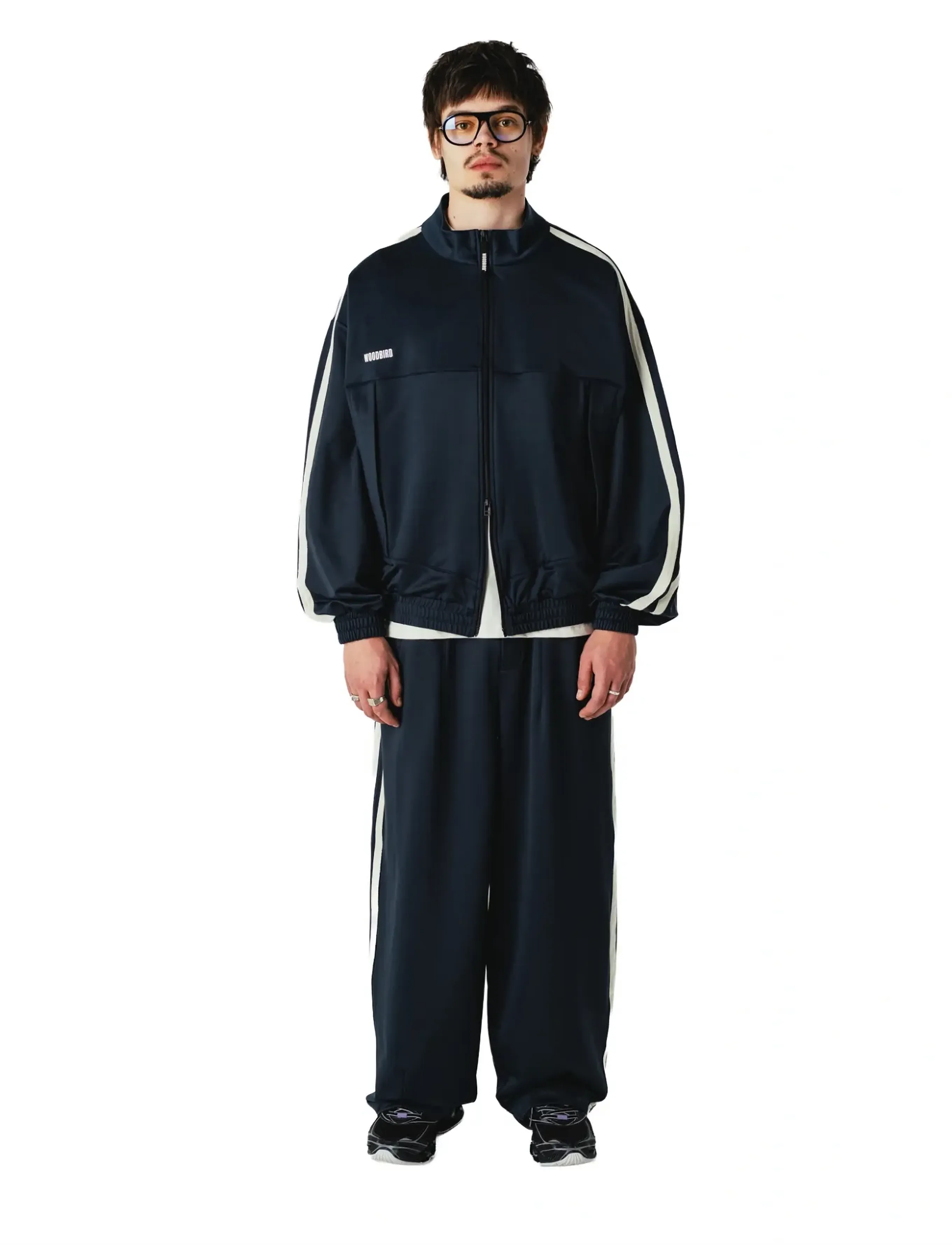 Woodbird Wbchang Track Pants, M, Sport Marineblau - Training Männerswear