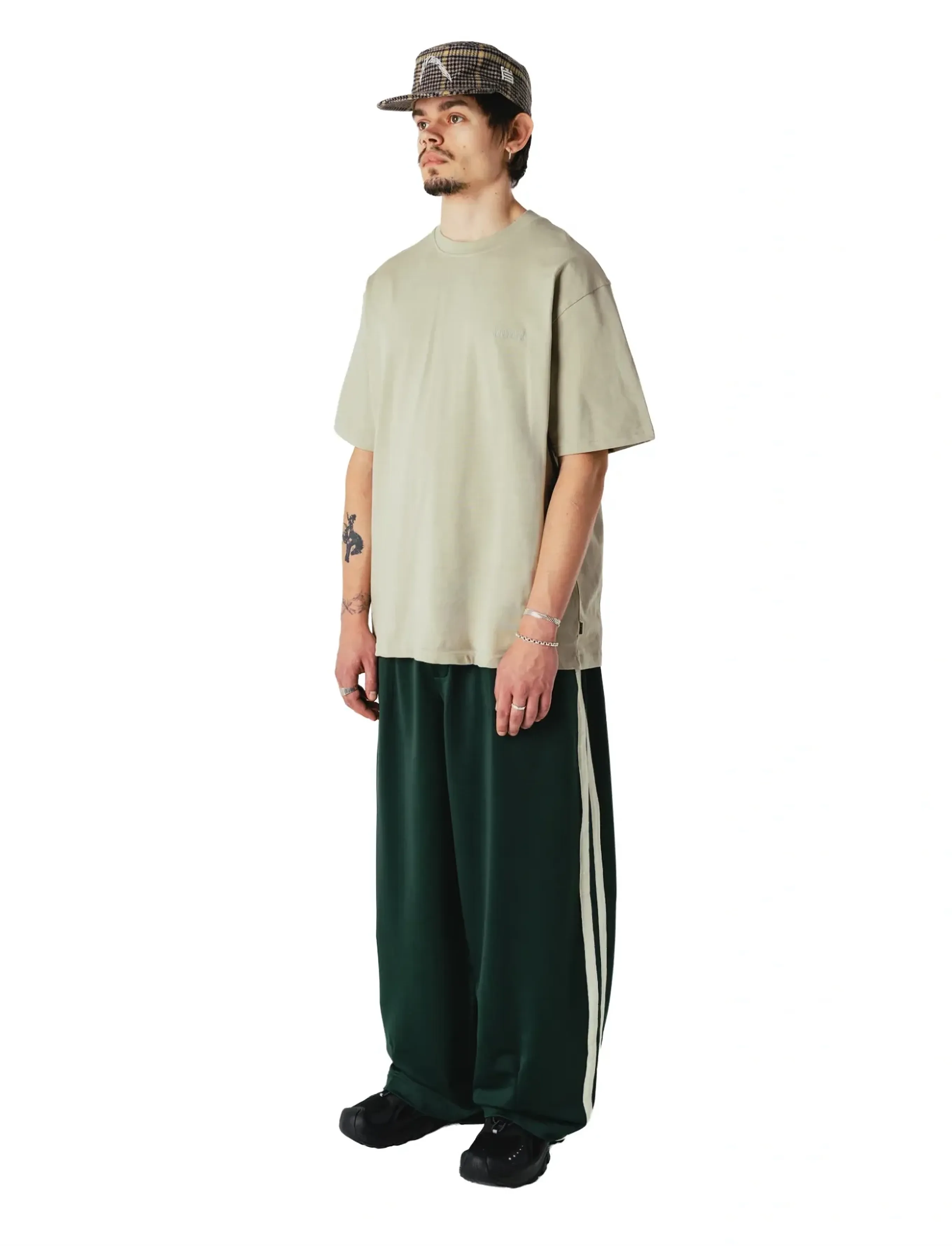 Woodbird - WBChang Track Pants - træningsbukser - pine green - 3