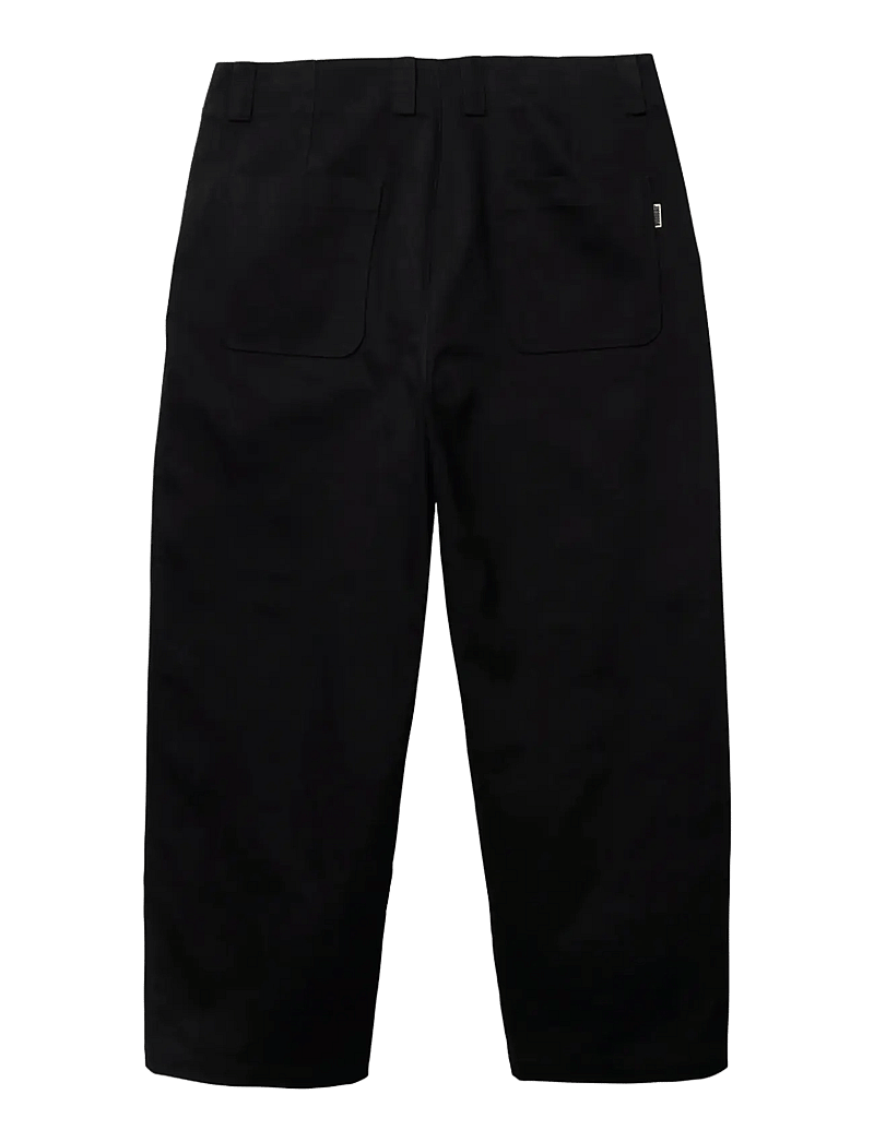 Woodbird - WBWu Chino Pants - casual byxor - black - 1