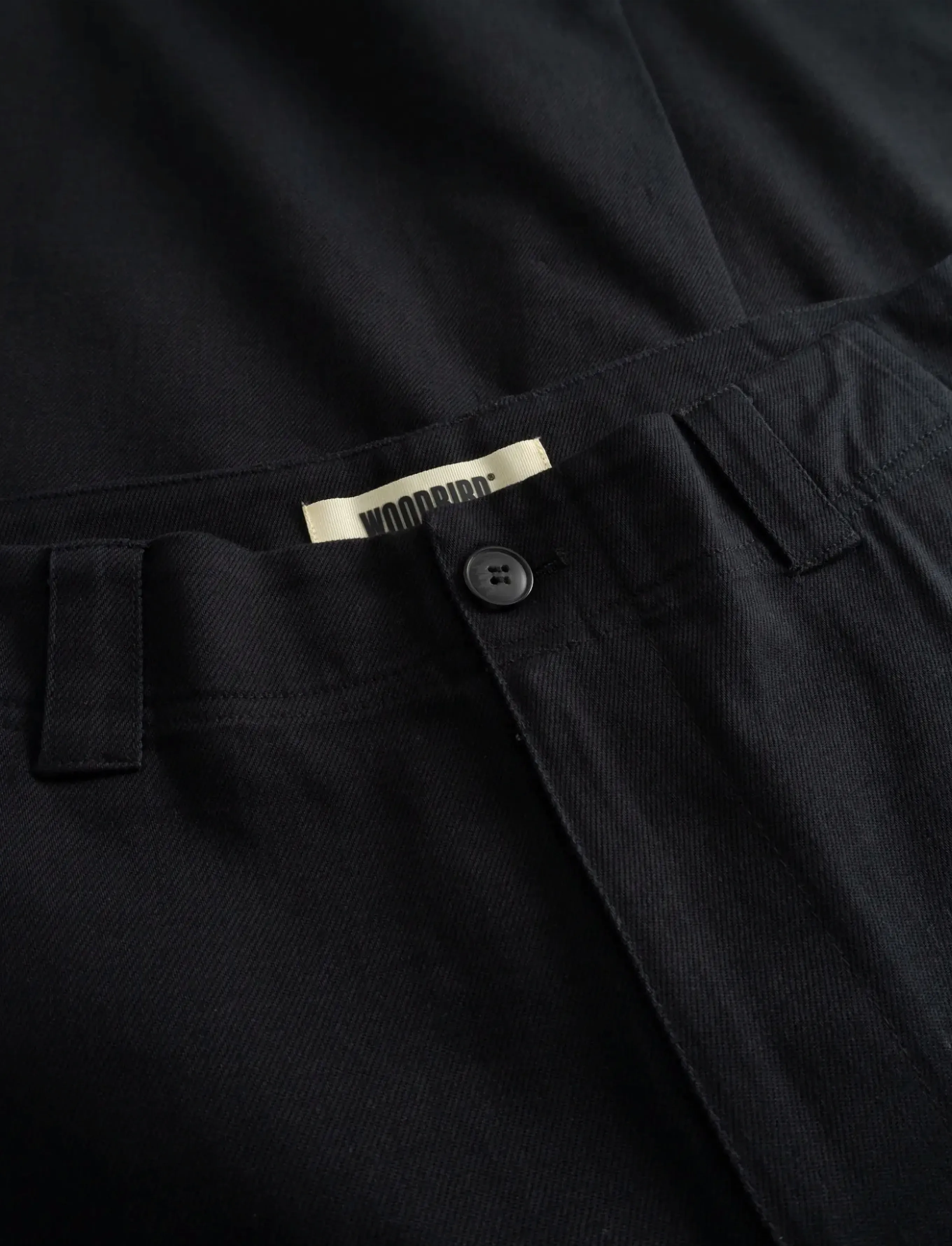 Woodbird - WBWu Chino Pants - casual bukser - black - 5