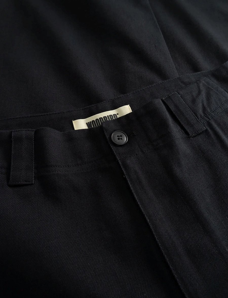 Woodbird - WBWu Chino Pants - casual - black - 5